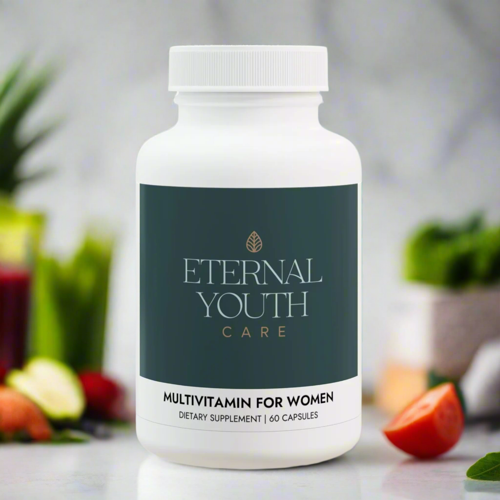 Eternal Youth Multivitamin for Women – Energy, Hair & Antioxidant Support Lactose-Free 60 Capsules-Express Your Love Gifts