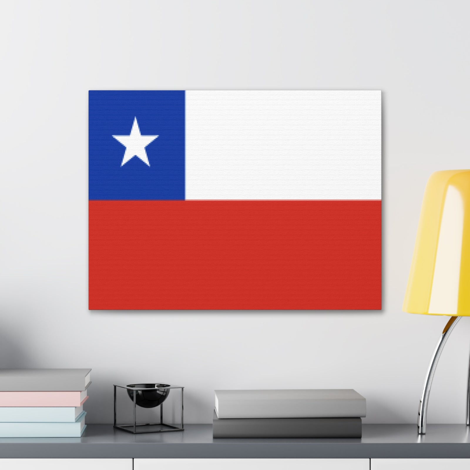 Chile Country Flag Canvas Vibrant Wall Art Unframed Home Decor-Express Your Love Gifts