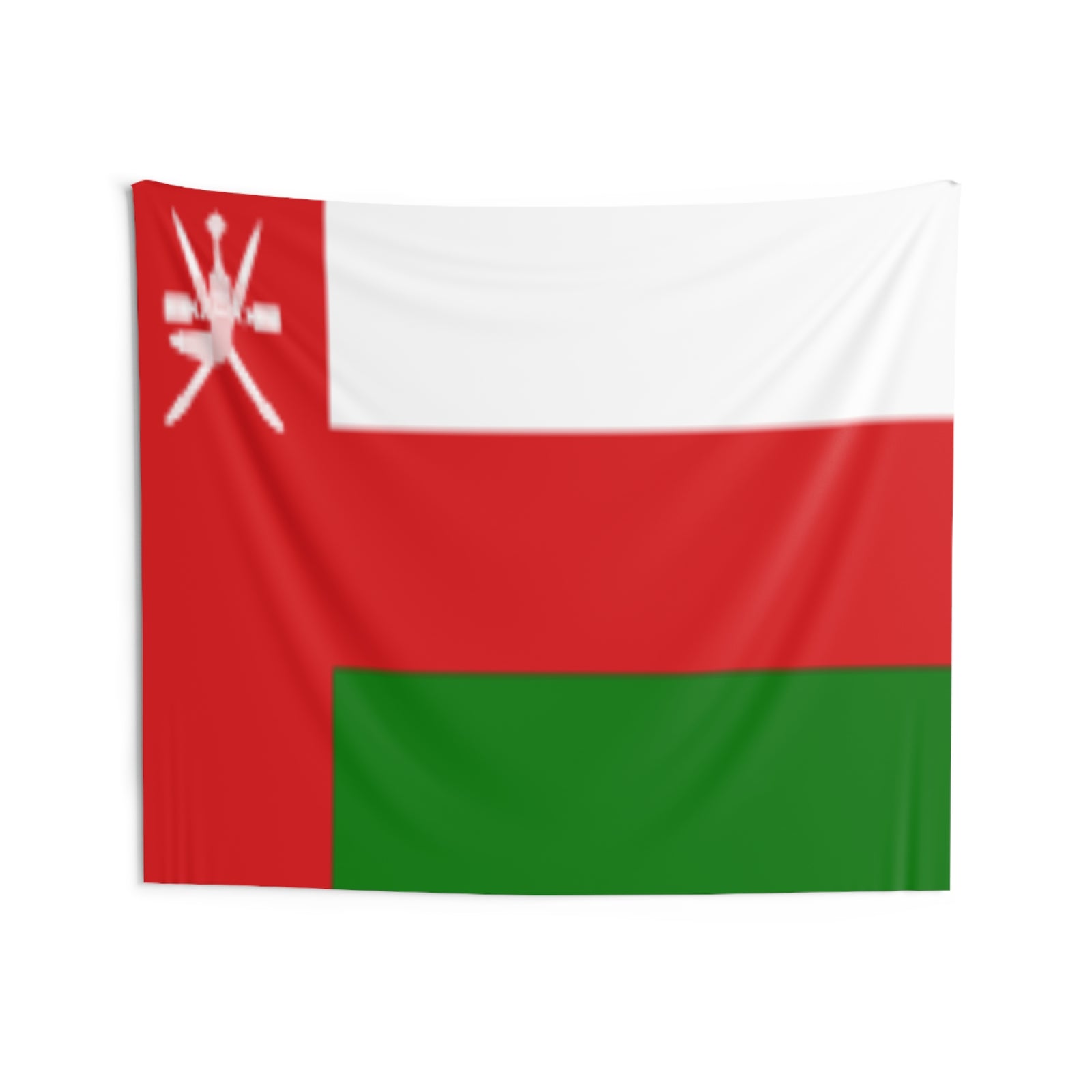 Oman Country Flag Wall Hanging Tapestry-Express Your Love Gifts