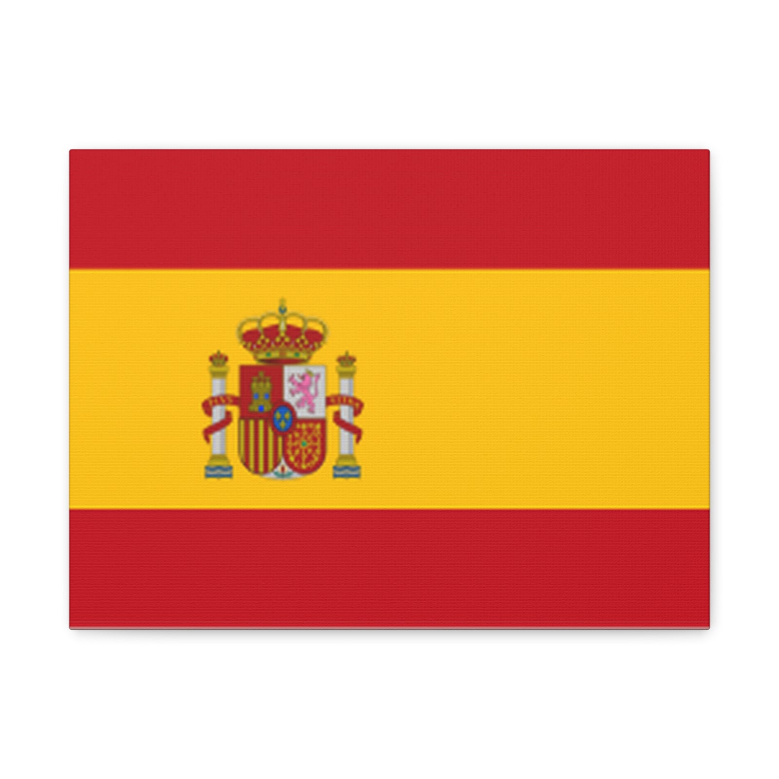 Spain Country Flag Canvas Vibrant Wall Art Unframed Home Decor-Express Your Love Gifts