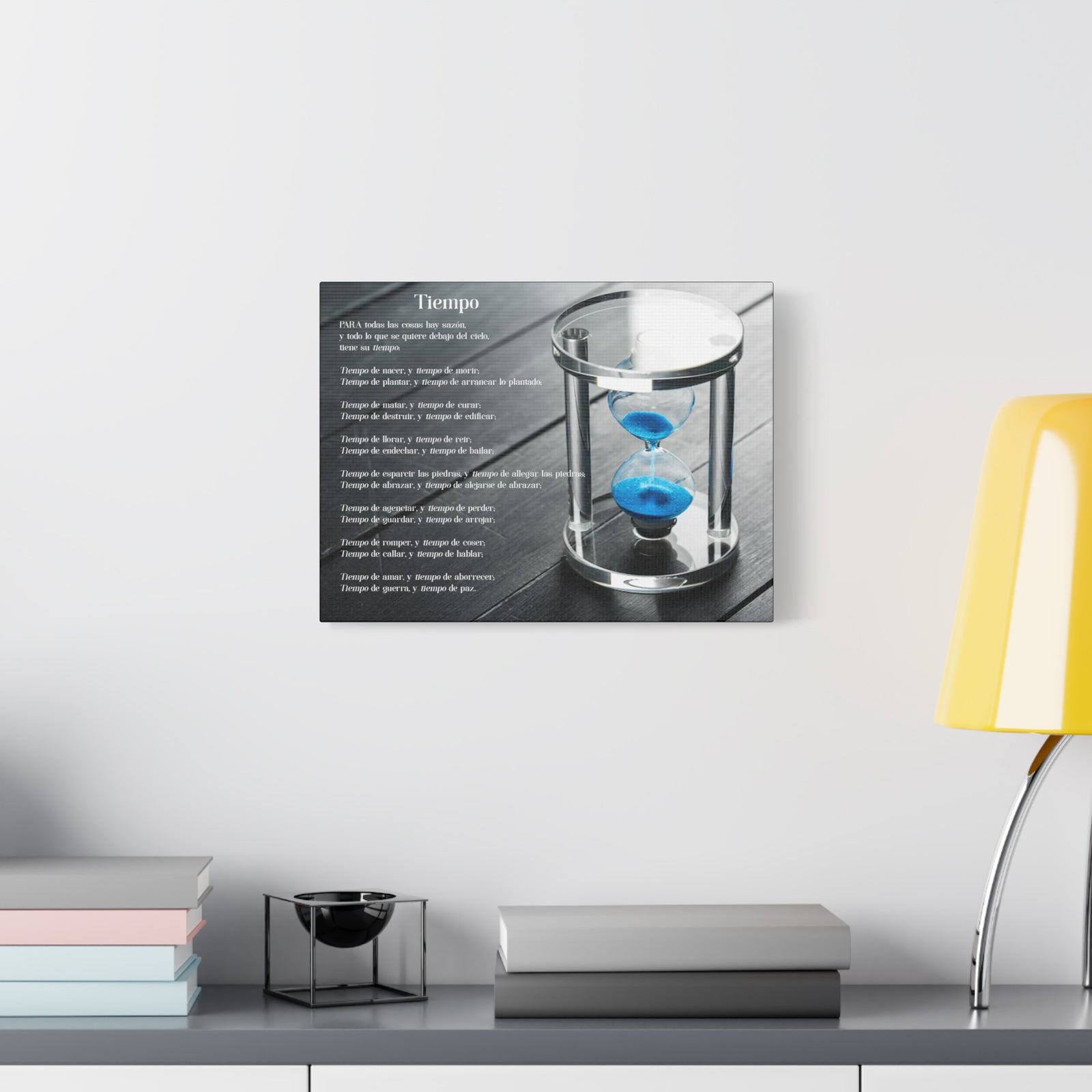 Scripture Walls Tiempo Eclesiastés 3:8 Cuadros Cristianos Para Pared En Español, Christian Wall Decor In Spanish, Arte de Jesucristo,-Express Your Love Gifts