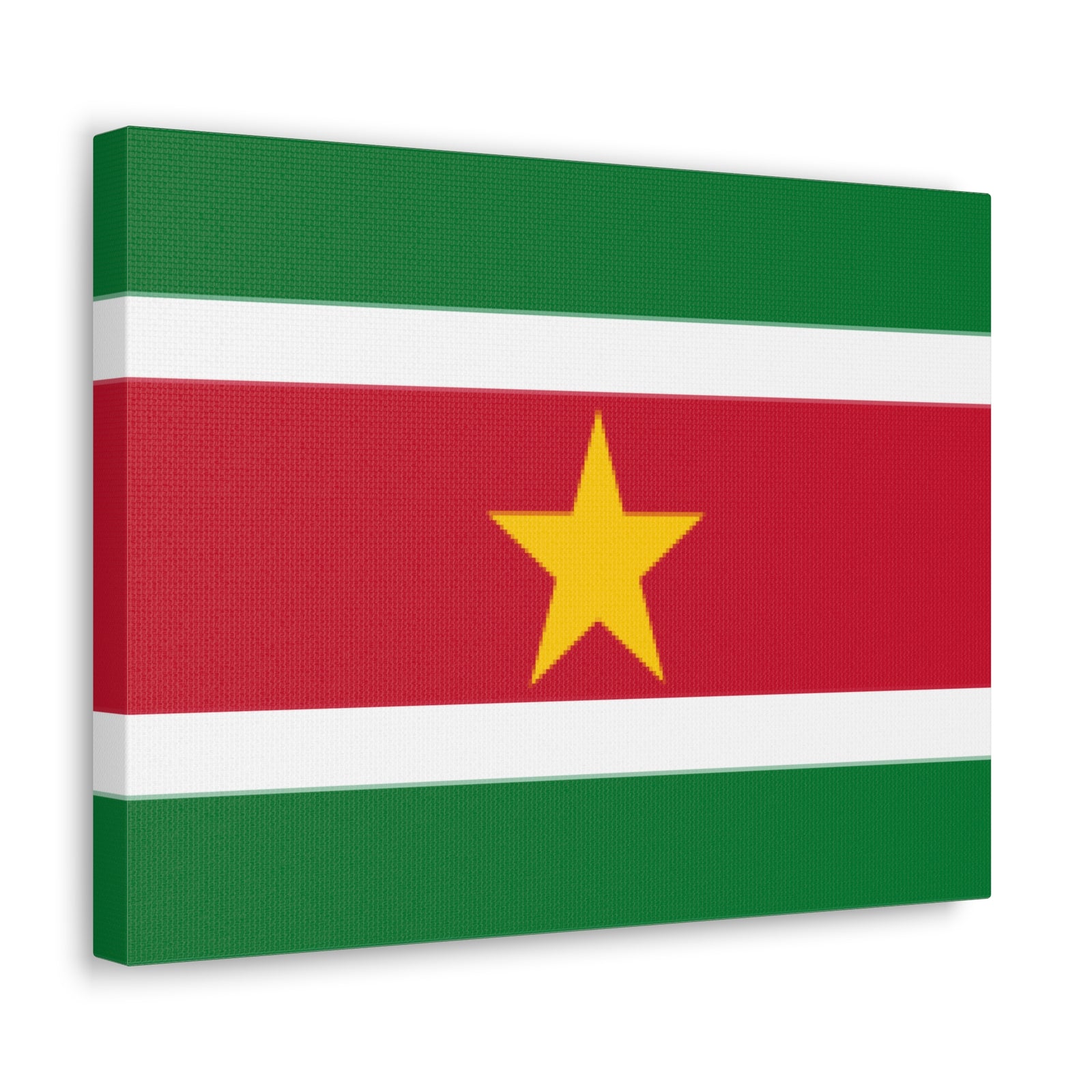 Suriname Country Flag Canvas Vibrant Wall Art Unframed Home Decor-Express Your Love Gifts