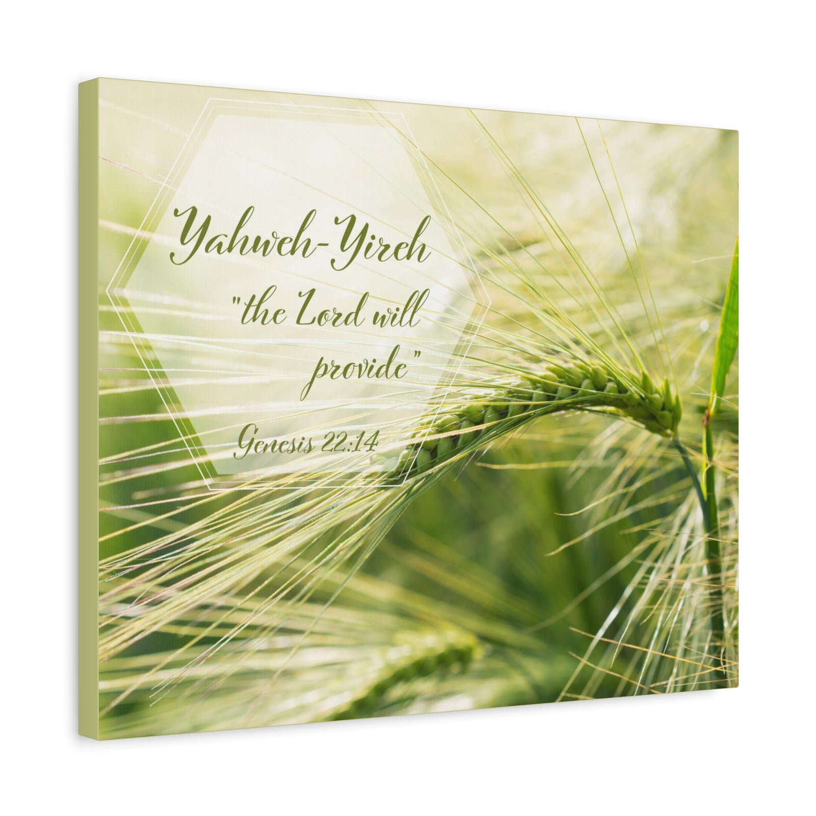 Scripture Walls The Lord Will Provide Genesis 22:14 Bible Verse Canvas Christian Wall Art Bible Verse Print Ready To Hang-Express Your Love Gifts