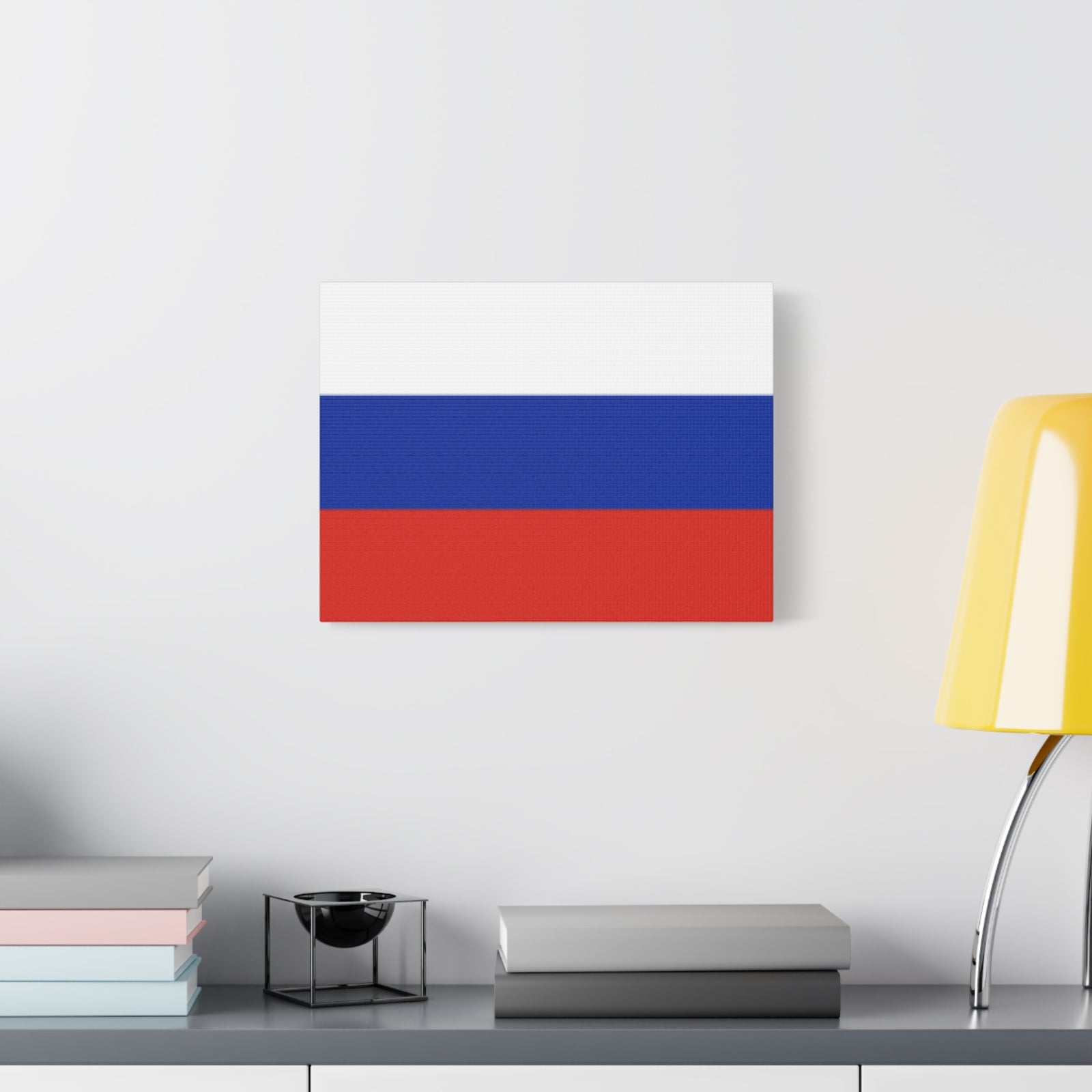 Russia Country Flag Canvas Vibrant Wall Art Unframed Home Decor-Express Your Love Gifts