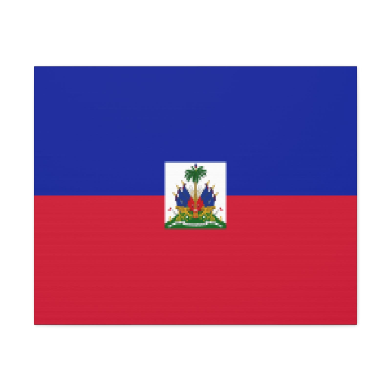 Haiti Country Flag Canvas Vibrant Wall Art Unframed Home Decor-Express Your Love Gifts