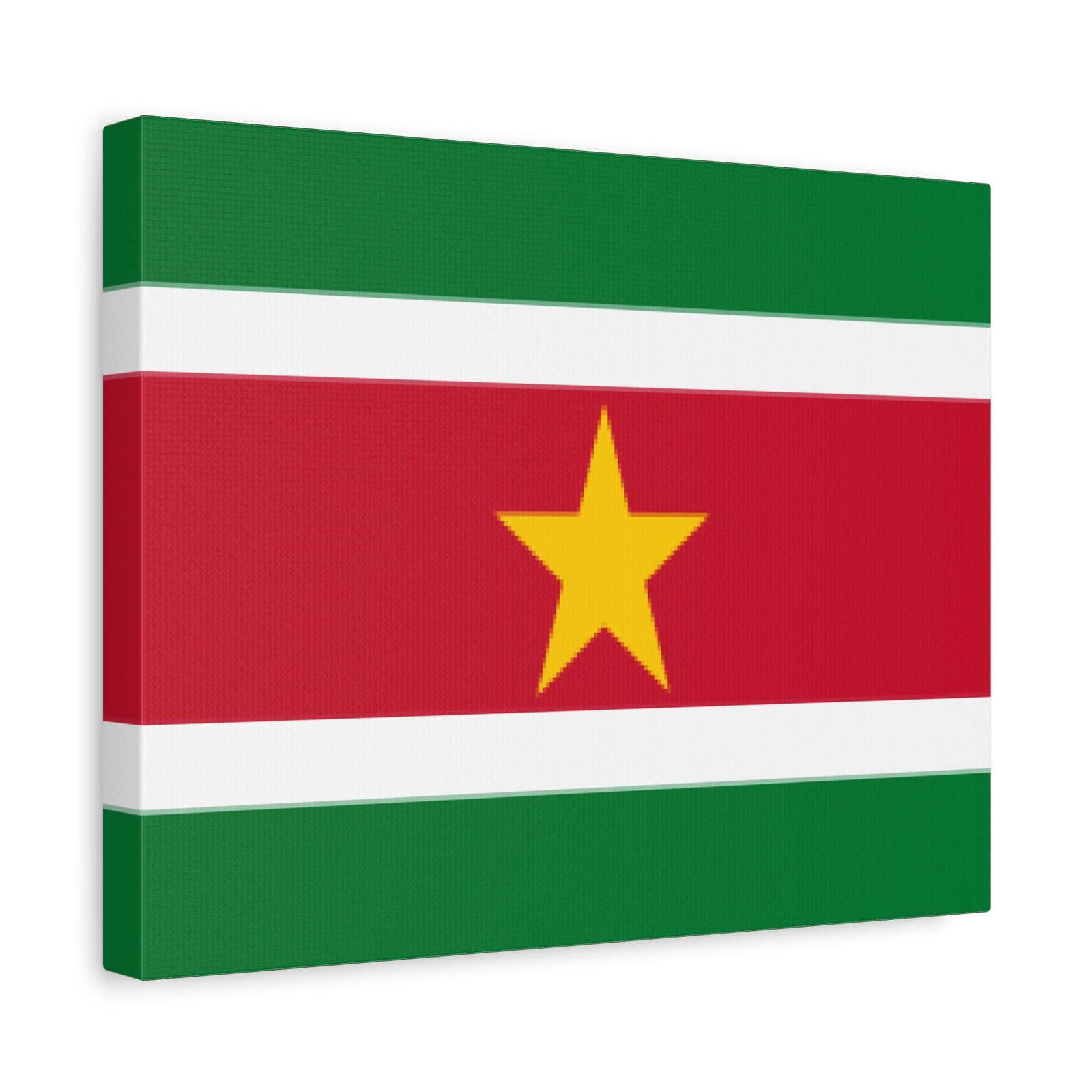 Suriname Country Flag Canvas Vibrant Wall Art Unframed Home Decor-Express Your Love Gifts