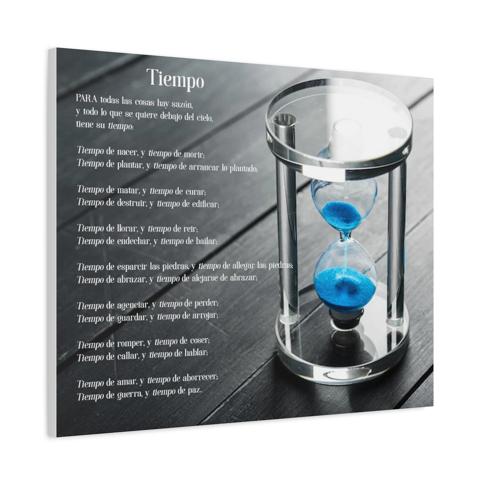 Scripture Walls Tiempo Eclesiastés 3:8 Cuadros Cristianos Para Pared En Español, Christian Wall Decor In Spanish, Arte de Jesucristo,-Express Your Love Gifts