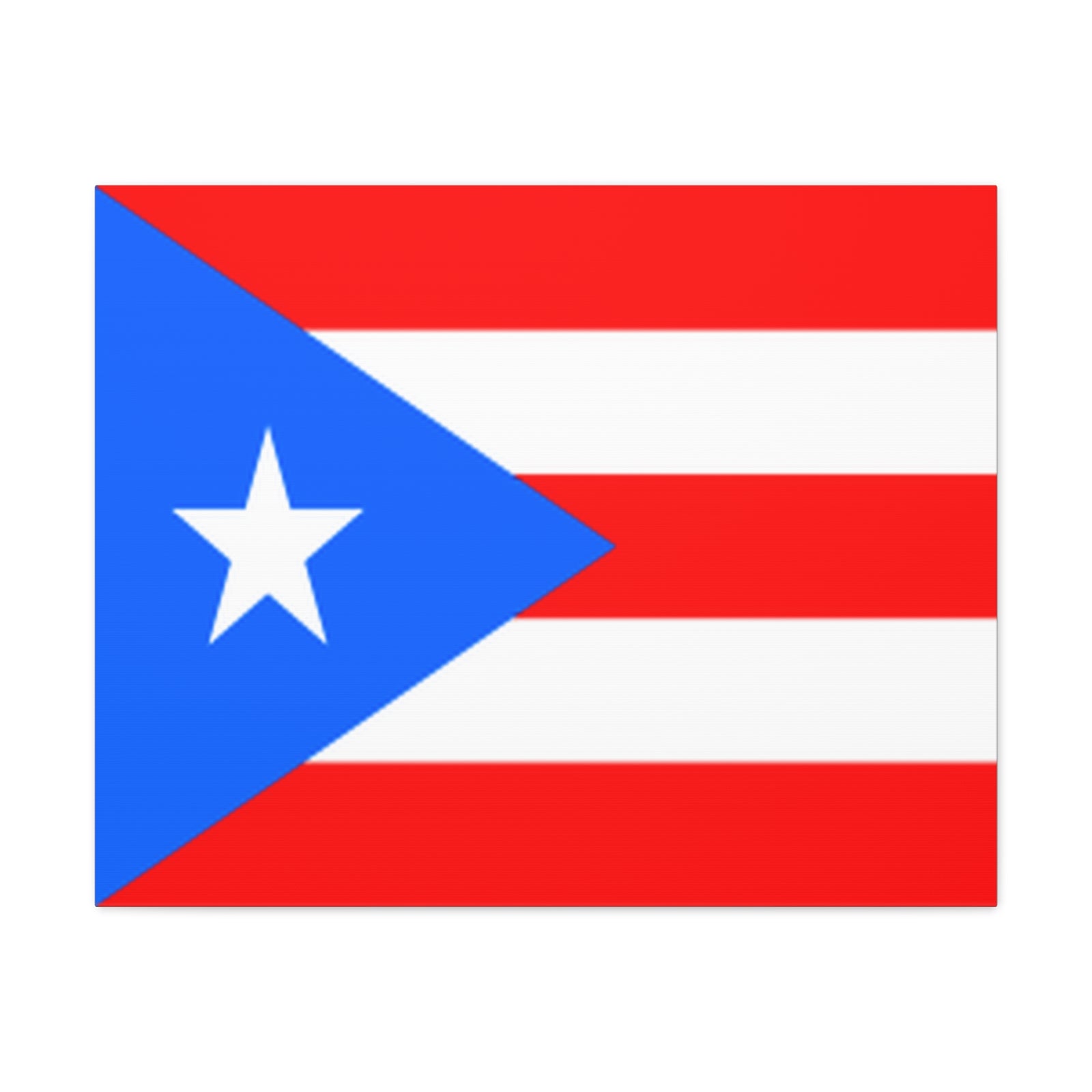 Puerto Rico Country Flag Canvas Vibrant Wall Art Unframed Home Decor-Express Your Love Gifts
