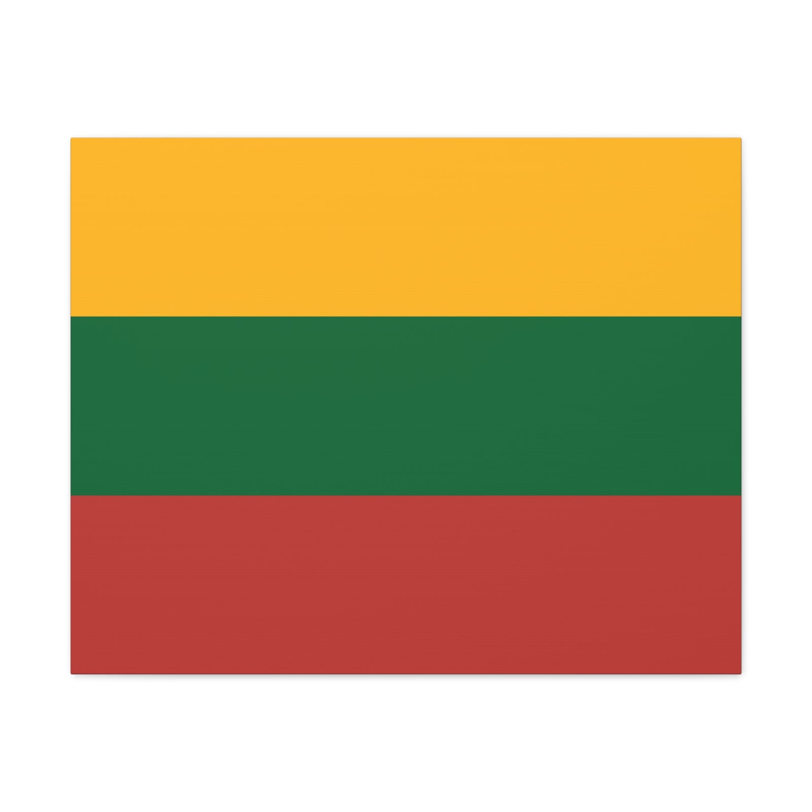 Lithuania Country Flag Canvas Vibrant Wall Art Unframed Home Decor-Express Your Love Gifts
