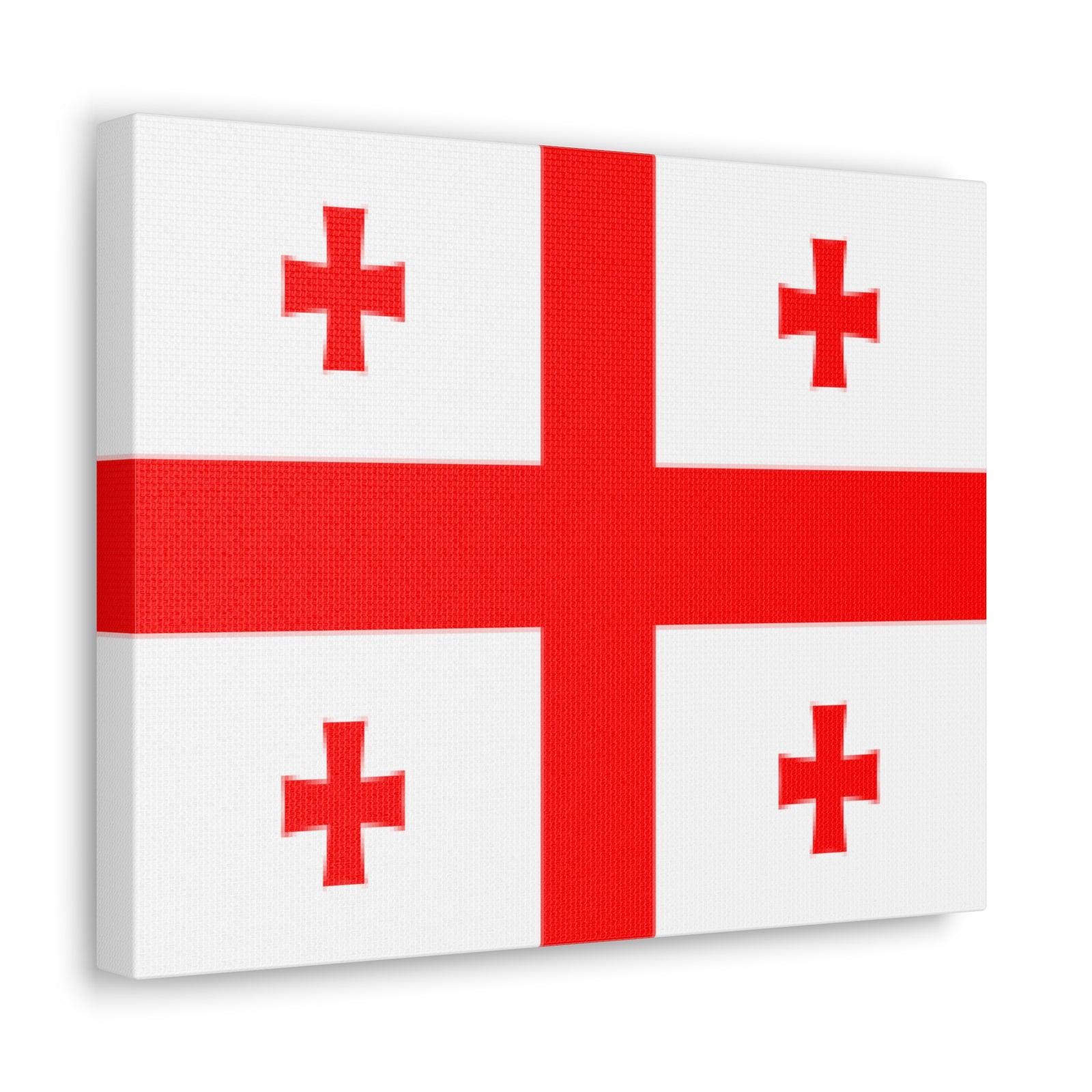 Georgia Country Flag Canvas Vibrant Wall Art Unframed Home Decor-Express Your Love Gifts