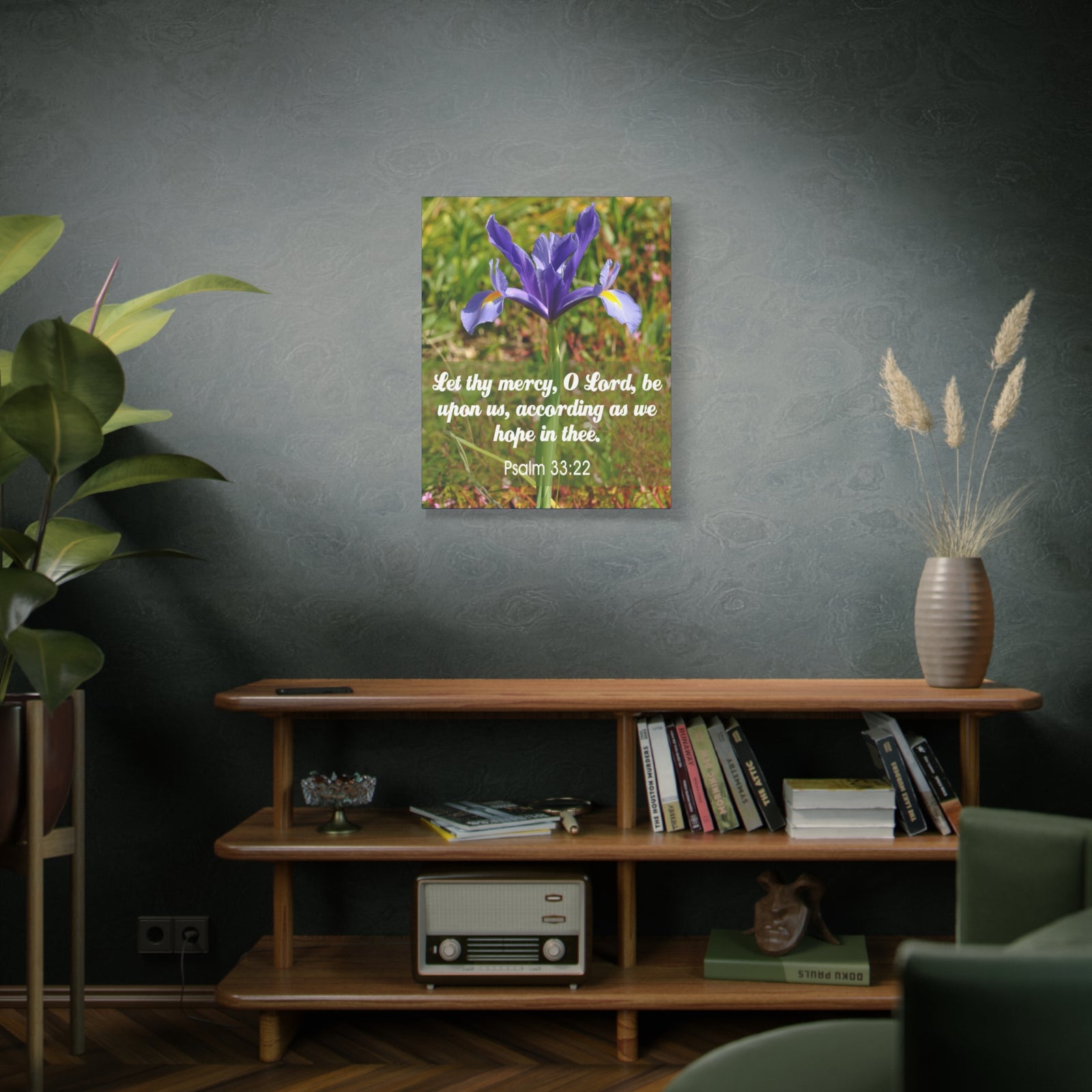 Scripture Walls Hope In Thee Psalm 33:22 Bible Verse Canvas Christian Wall Art Ready to Hang-Express Your Love Gifts