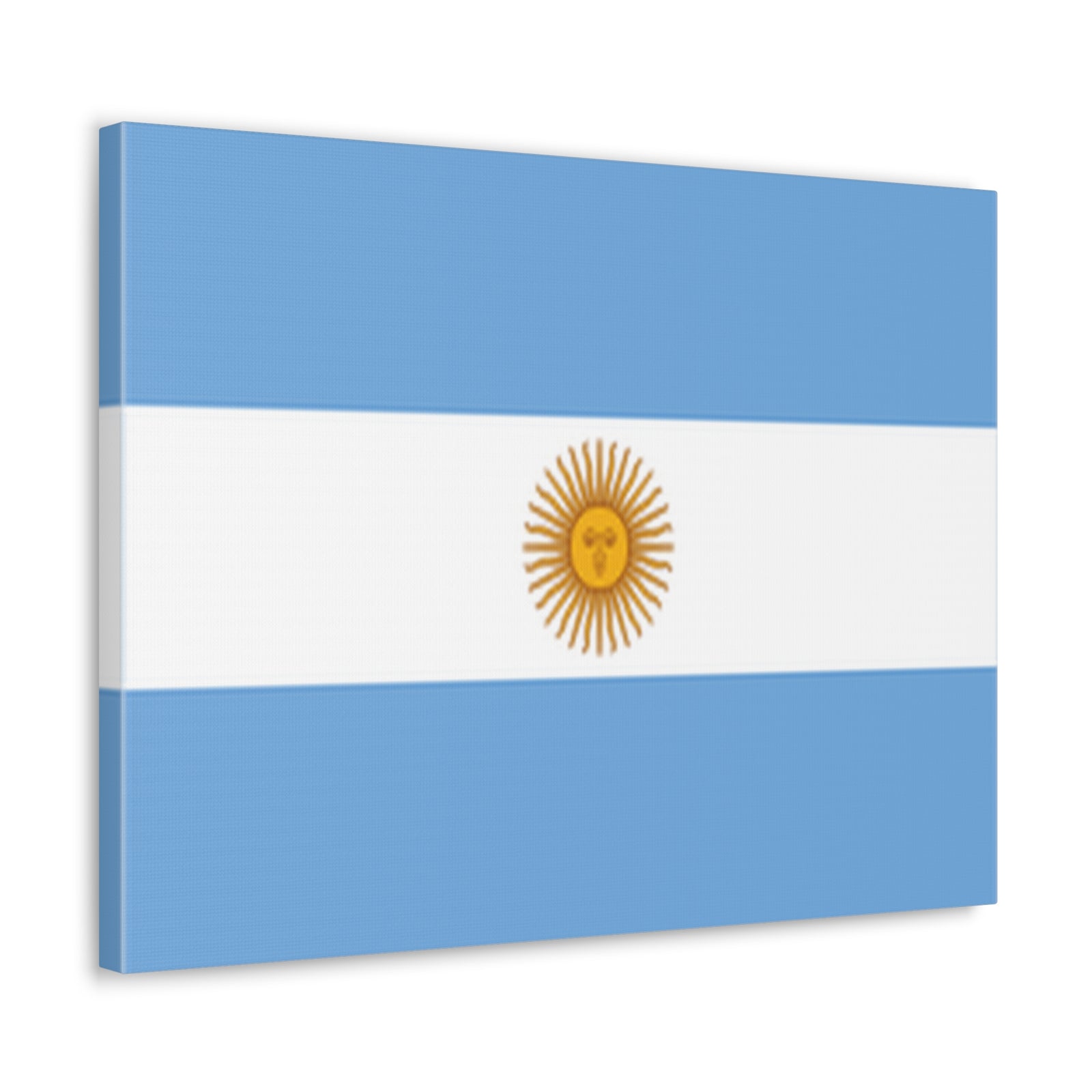 Argentina Country Flag Canvas Vibrant Wall Art Unframed Home Decor-Express Your Love Gifts