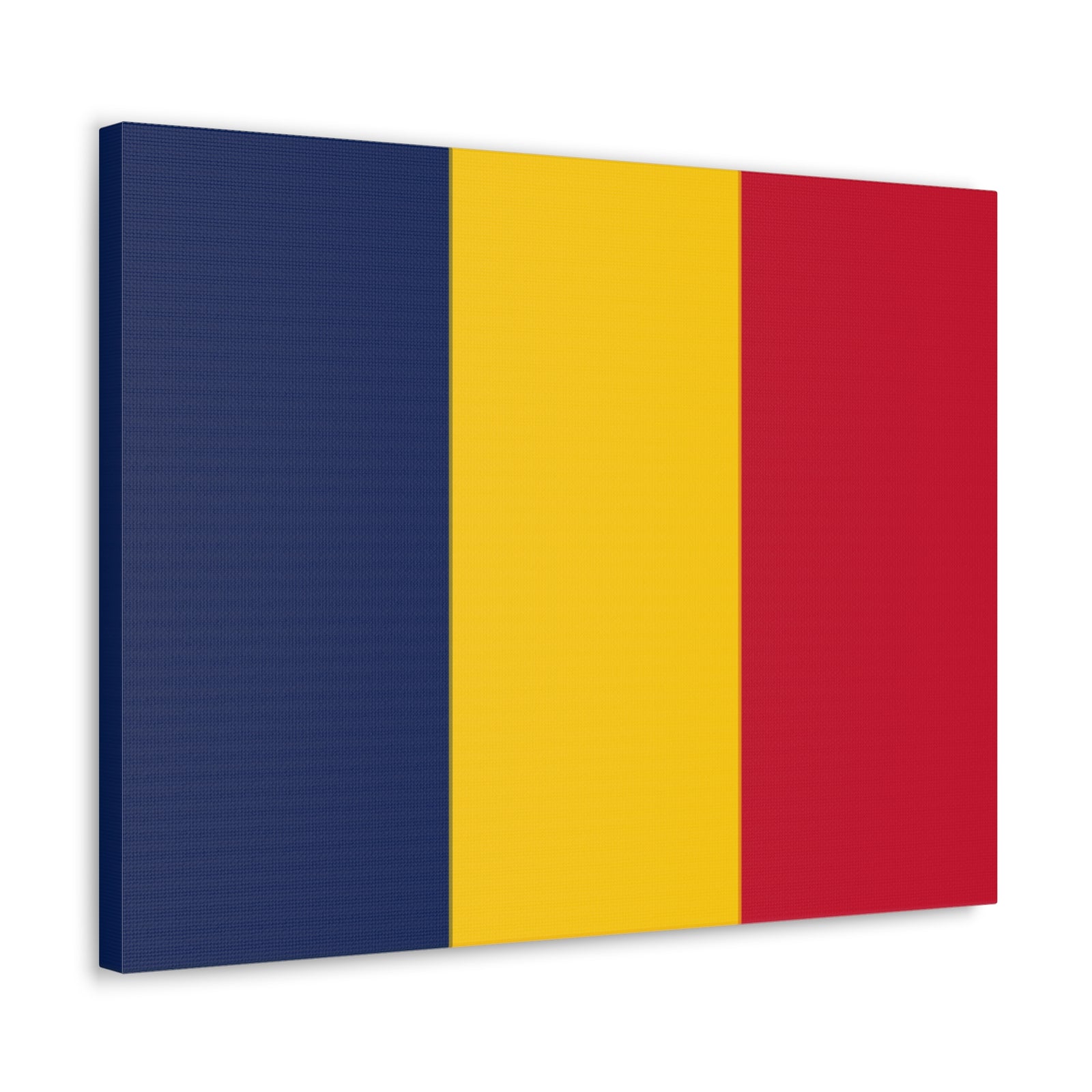 Chad Country Flag Canvas Vibrant Wall Art Unframed Home Decor-Express Your Love Gifts
