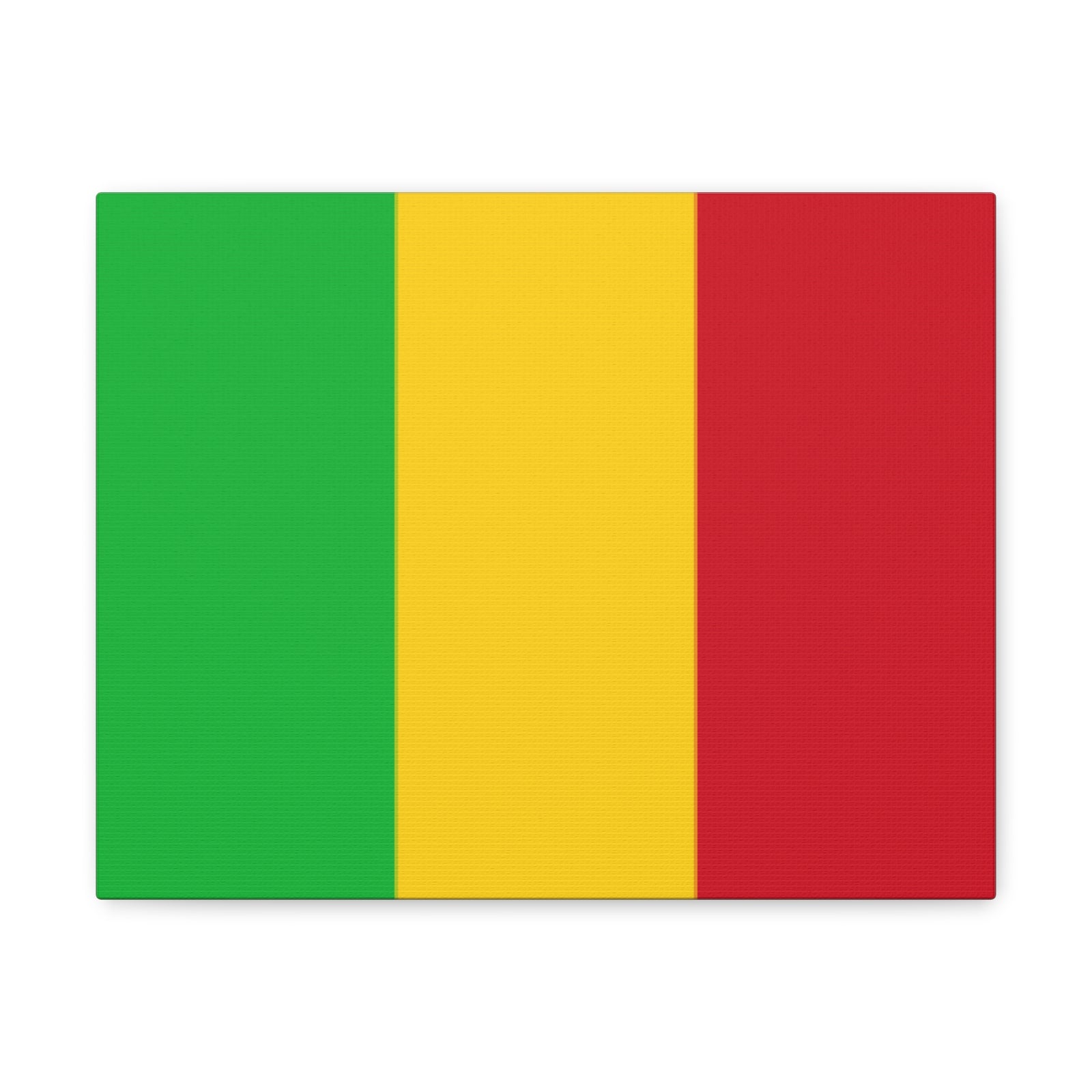 Mali Country Flag Canvas Vibrant Wall Art Unframed Home Decor-Express Your Love Gifts