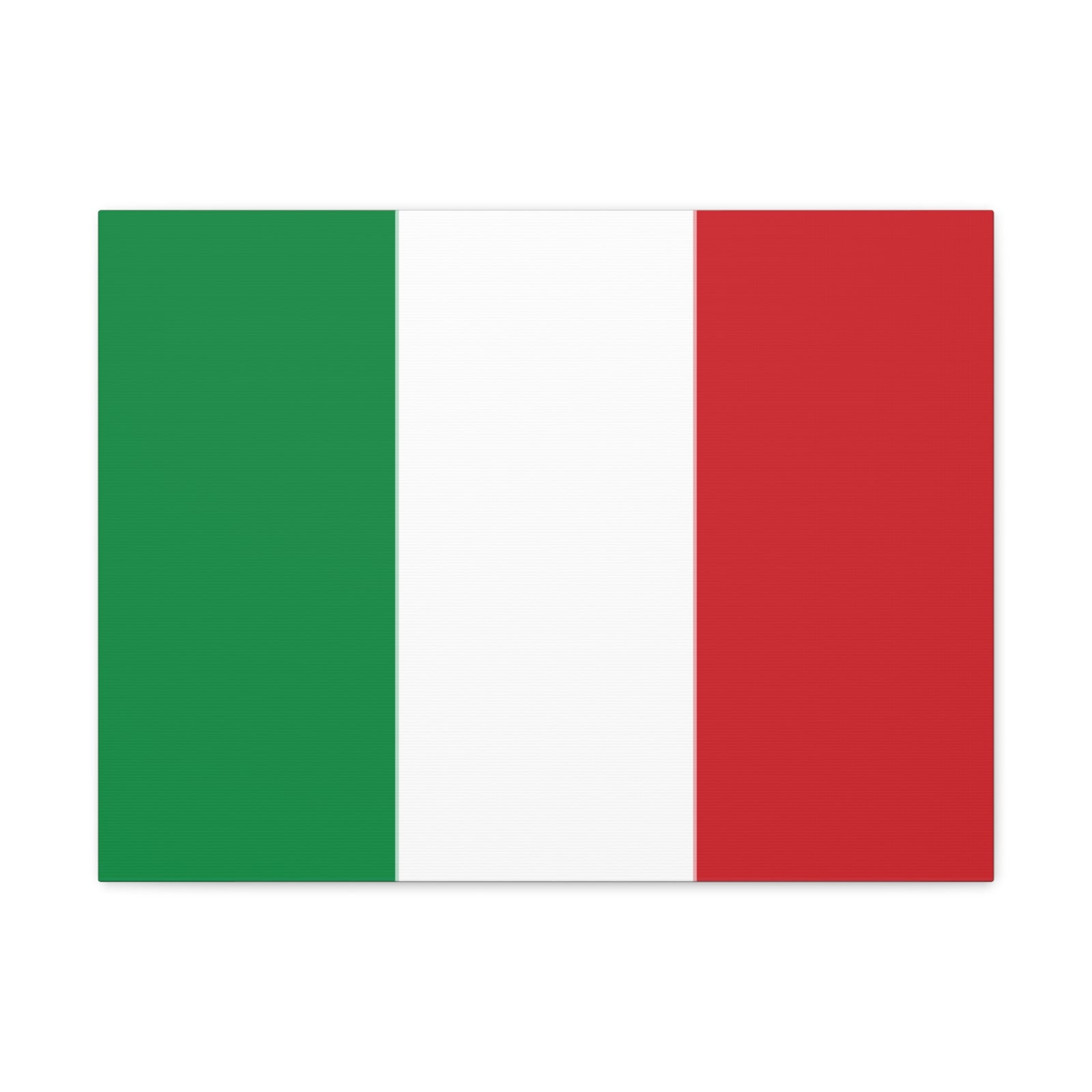 Italy Country Flag Canvas Vibrant Wall Art Unframed Home Decor-Express Your Love Gifts