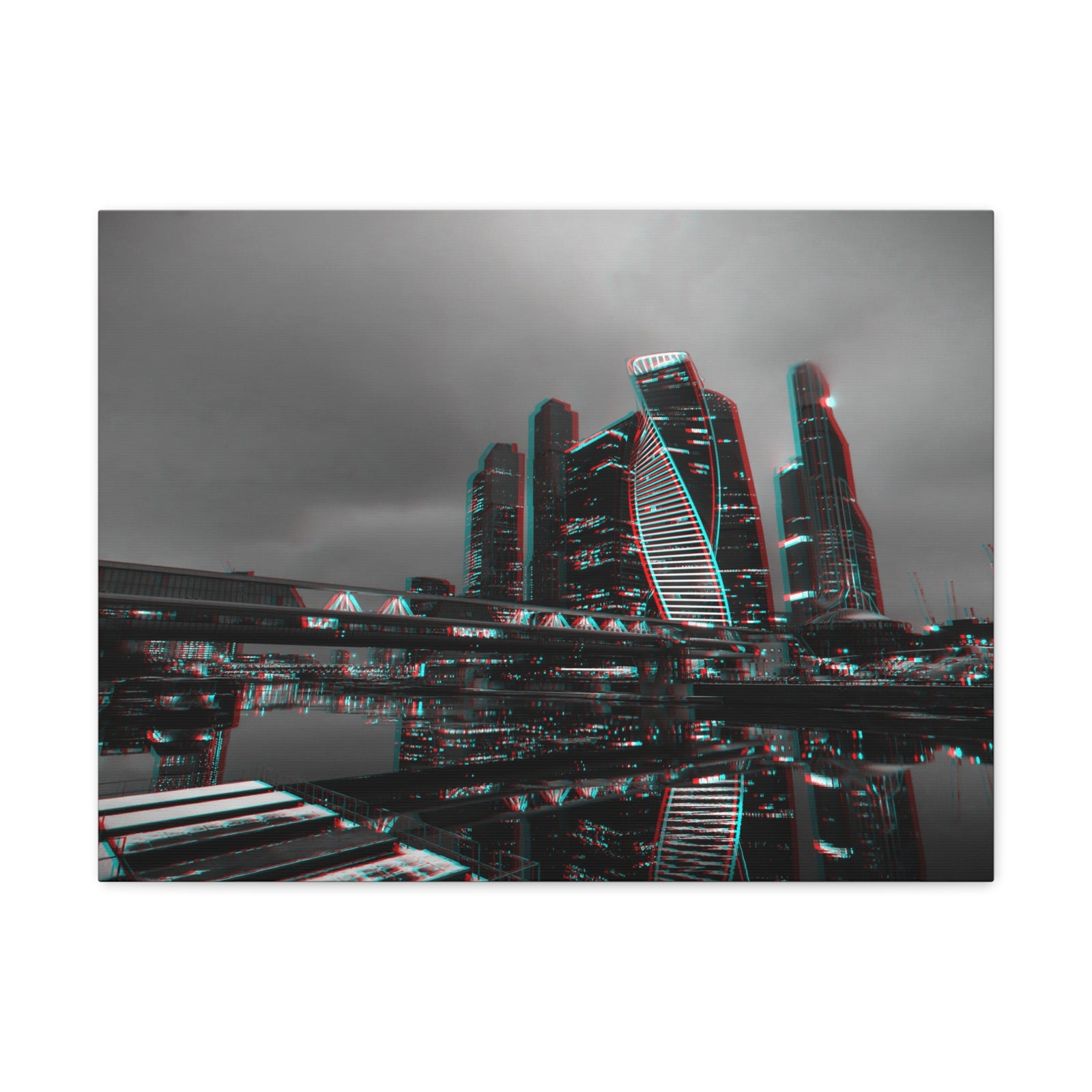 Moscow Black And White Skyline Canvas Artwork High-Quality Breathtaking Stunning Cityscape for Home Decor Ready to Hang-Express Your Love Gifts