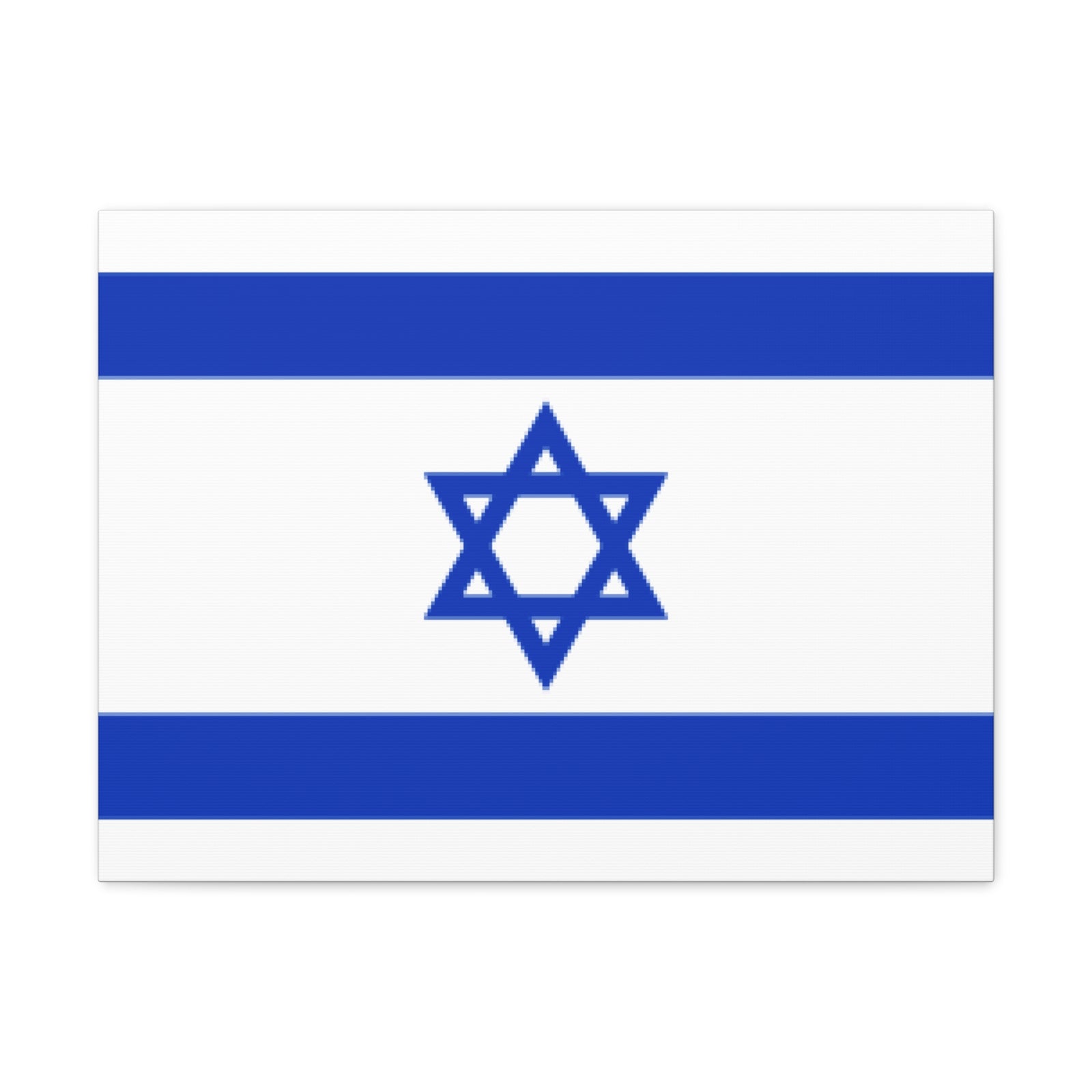 Israel Country Flag Canvas Vibrant Wall Art Unframed Home Decor-Express Your Love Gifts