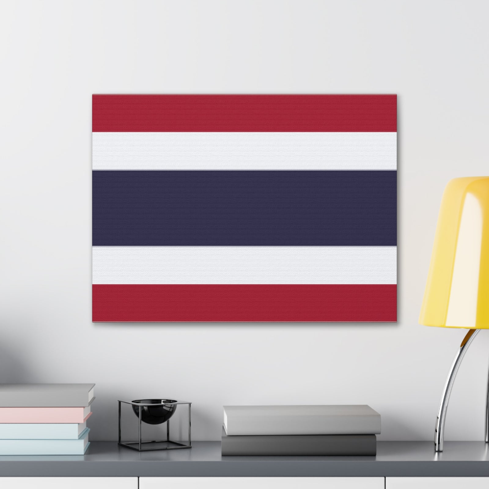 Thailand Country Flag Canvas Vibrant Wall Art Unframed Home Decor-Express Your Love Gifts