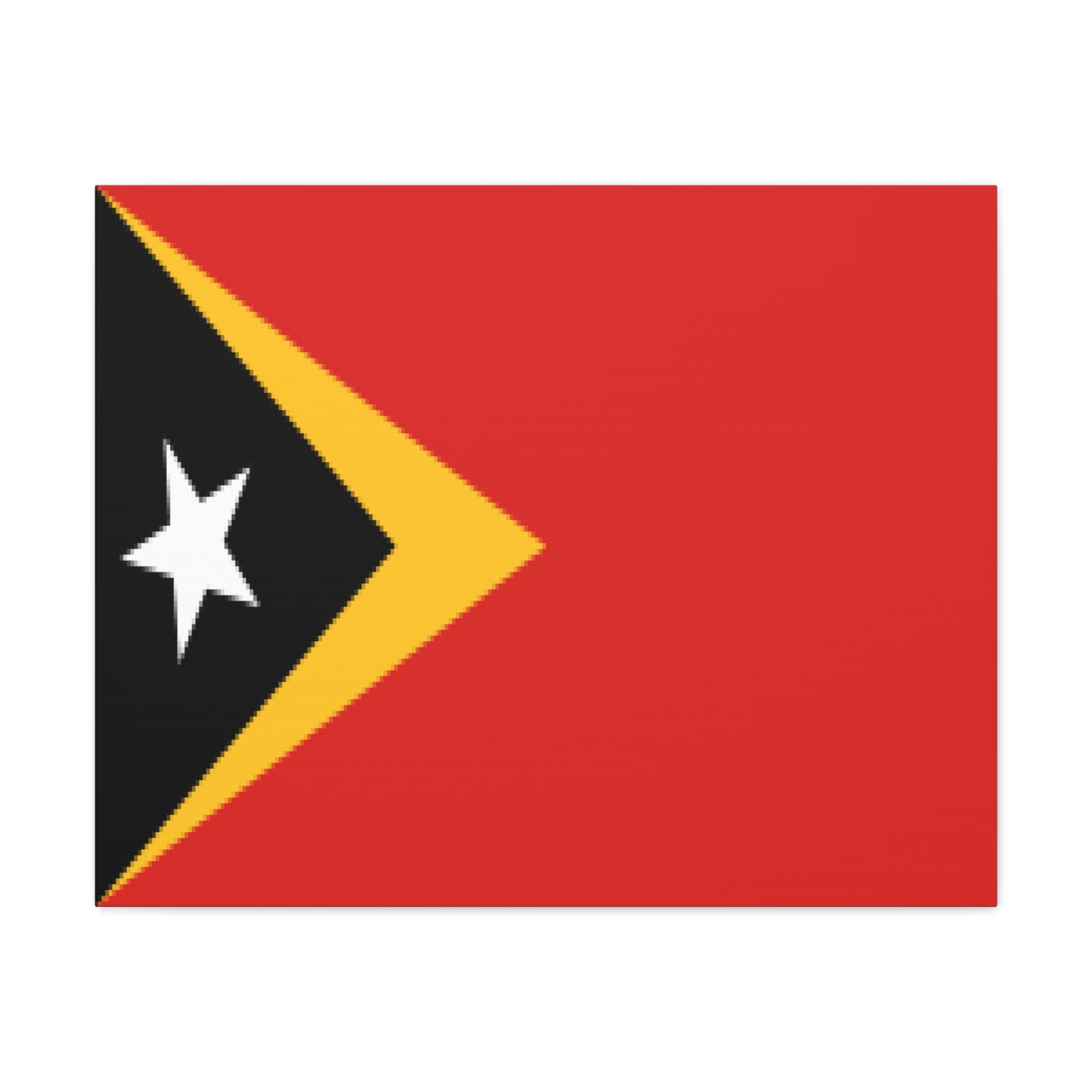 Timor-Leste Country Flag Canvas Vibrant Wall Art Unframed Home Decor-Express Your Love Gifts