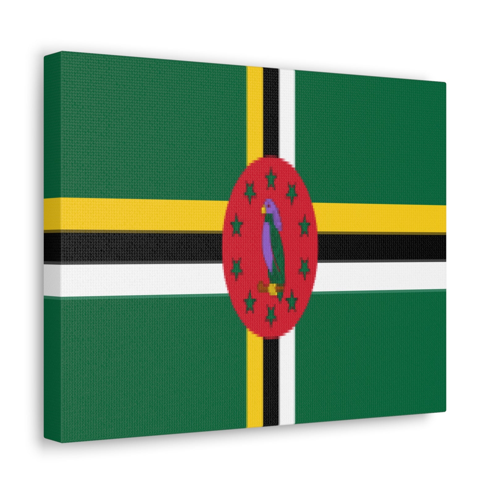 Dominica Country Flag Canvas Vibrant Wall Art Unframed Home Decor-Express Your Love Gifts
