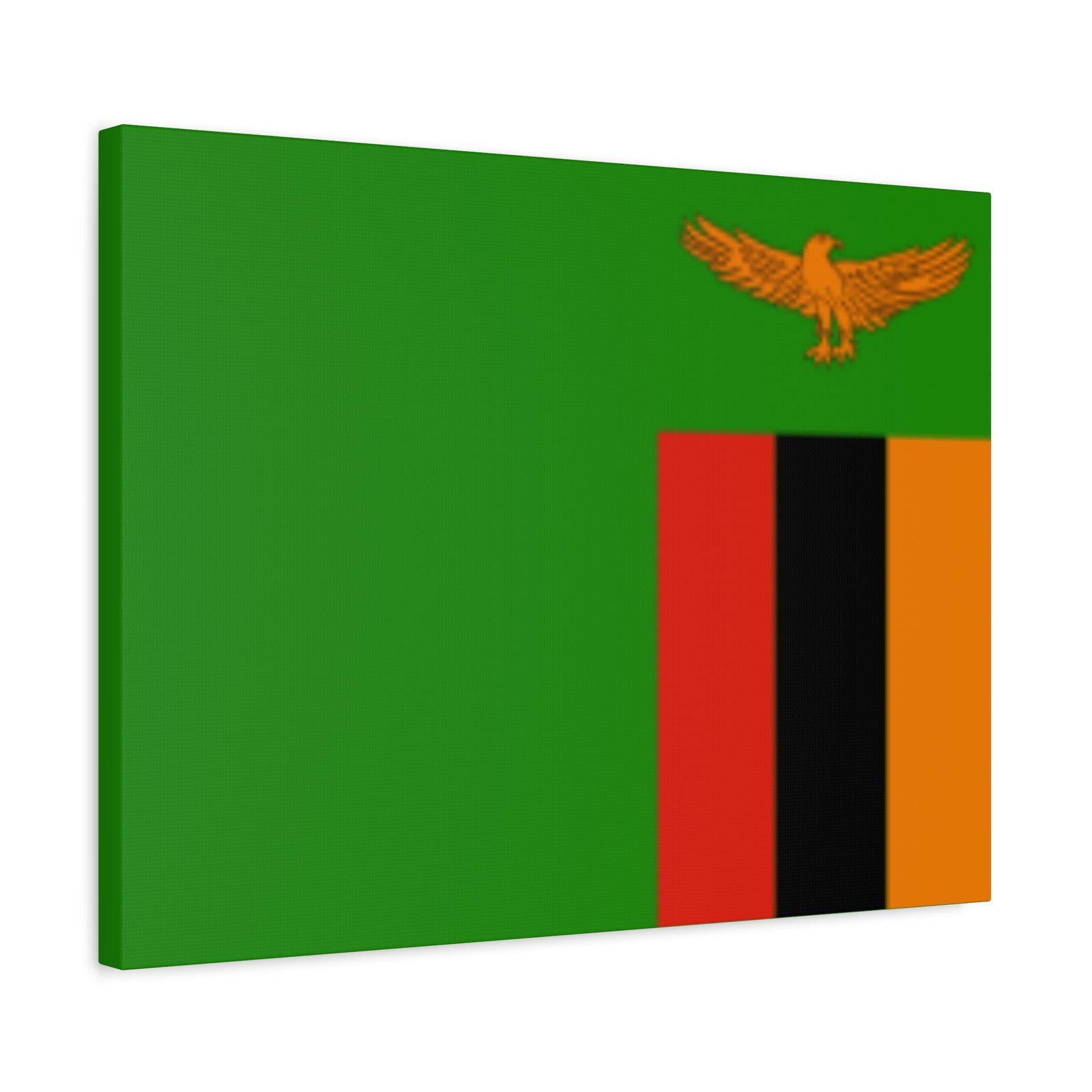 Zambia Country Flag Canvas Vibrant Wall Art Unframed Home Decor-Express Your Love Gifts