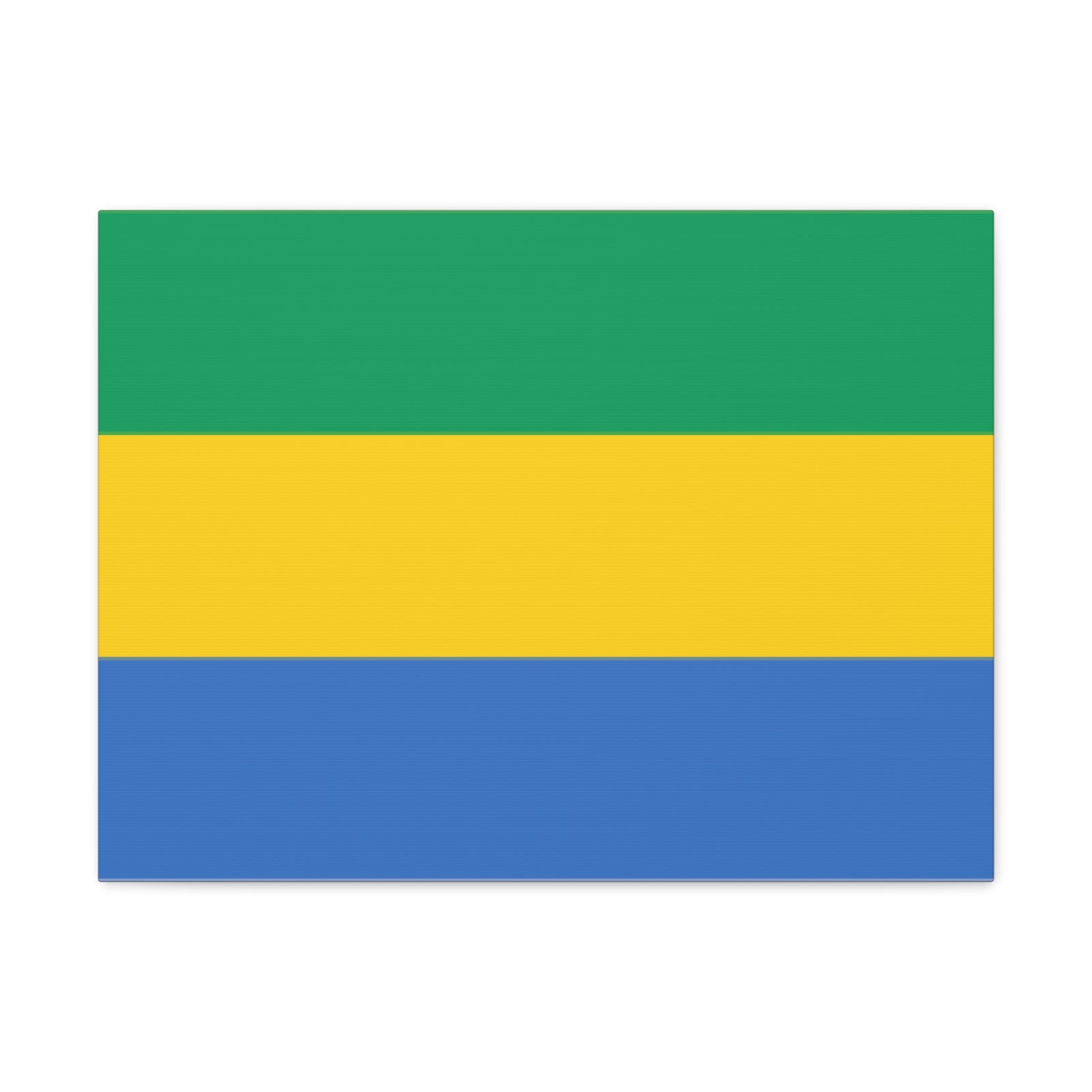 Gabon Country Flag Canvas Vibrant Wall Art Unframed Home Decor-Express Your Love Gifts