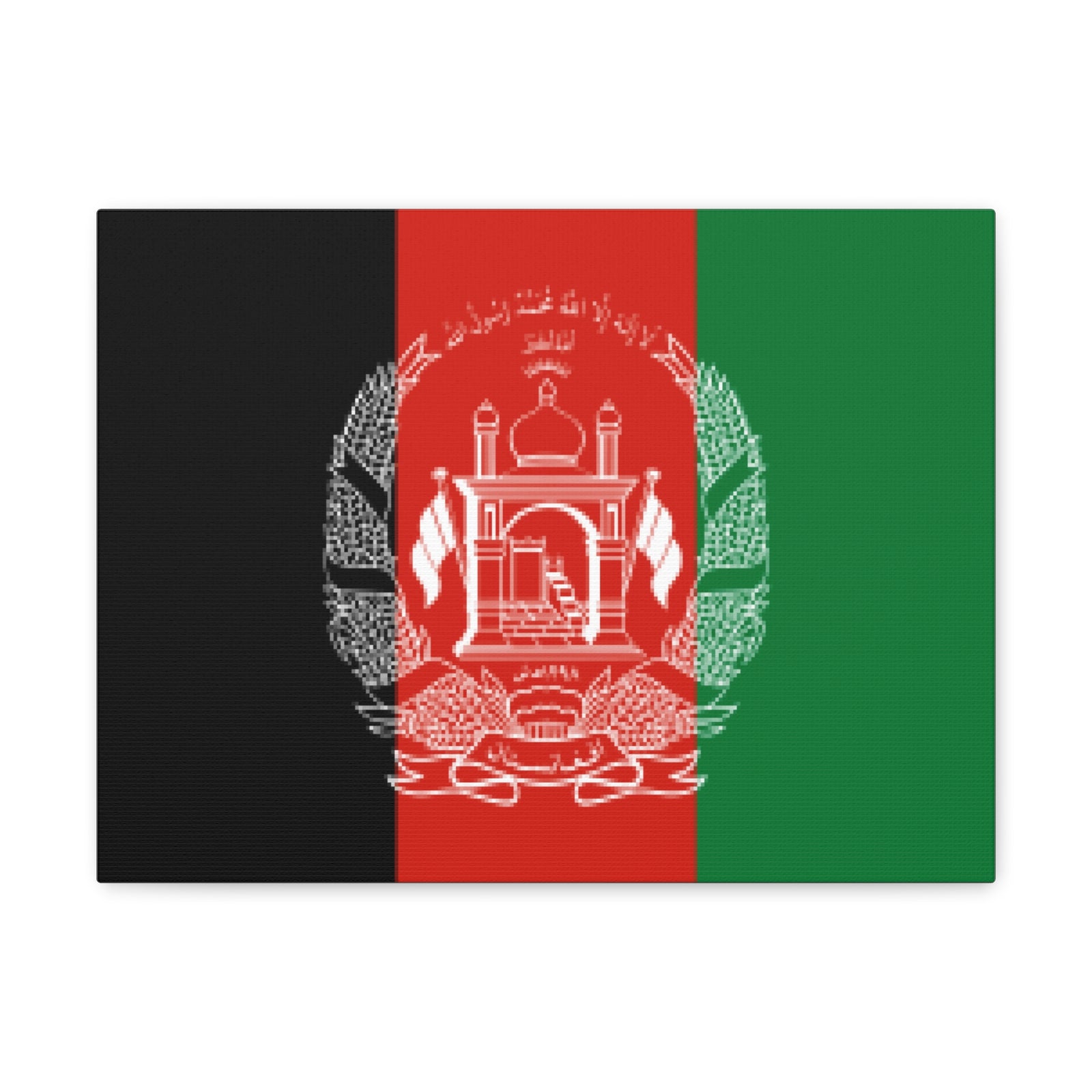 Afghanistan Country Flag Canvas Vibrant Wall Art Unframed Home Decor-Express Your Love Gifts