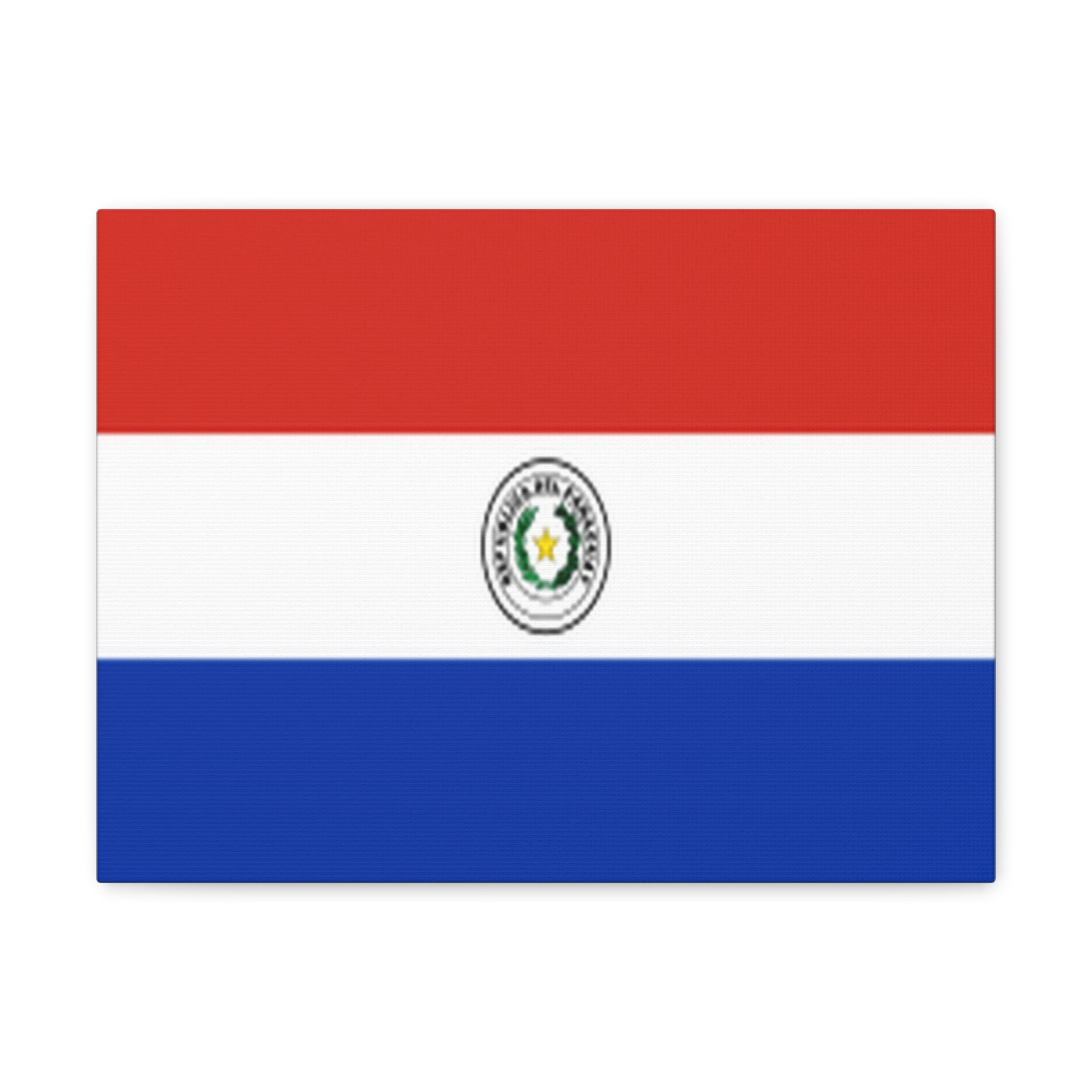 Paraguay Country Flag Canvas Vibrant Wall Art Unframed Home Decor-Express Your Love Gifts