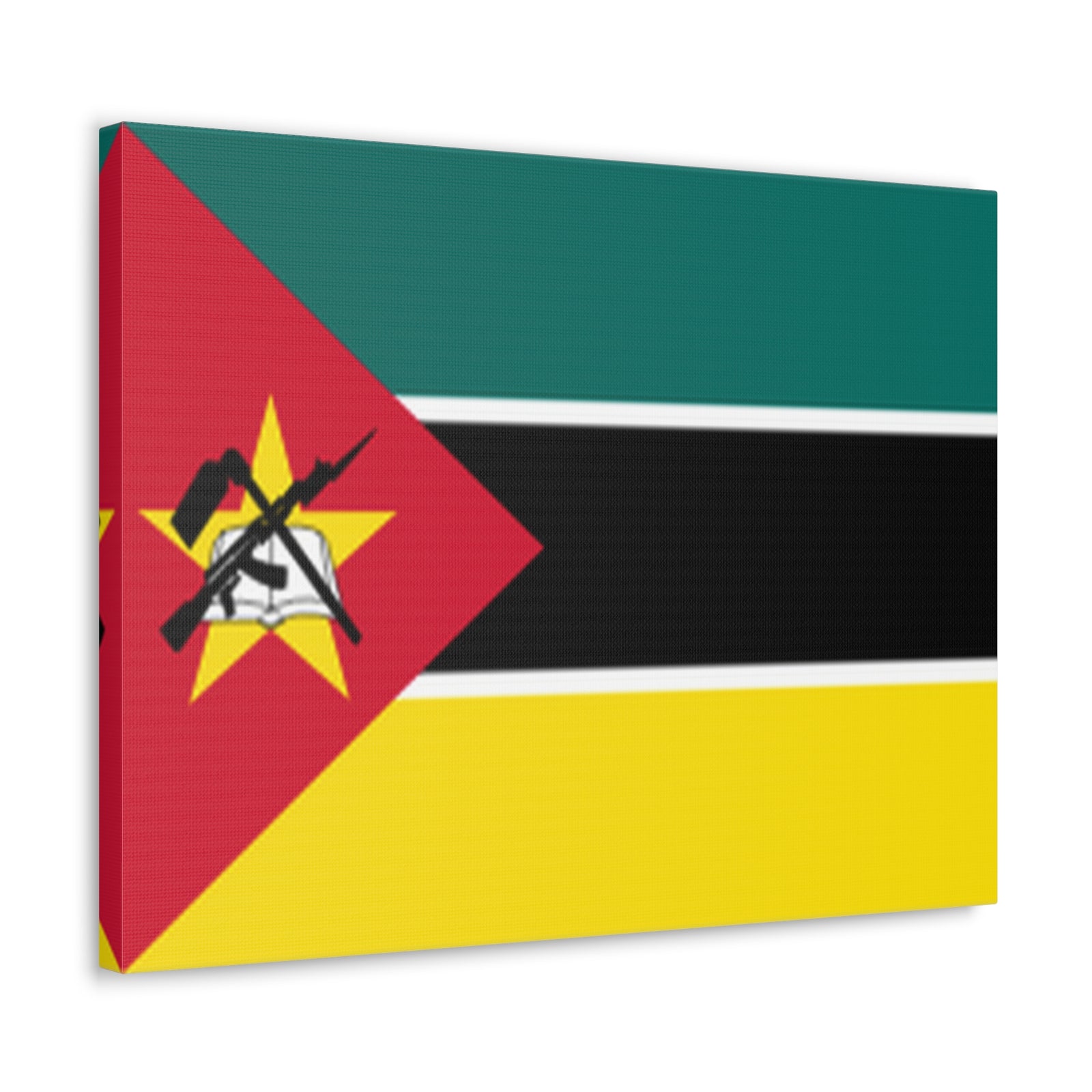 Mozambique Country Flag Canvas Vibrant Wall Art Unframed Home Decor-Express Your Love Gifts