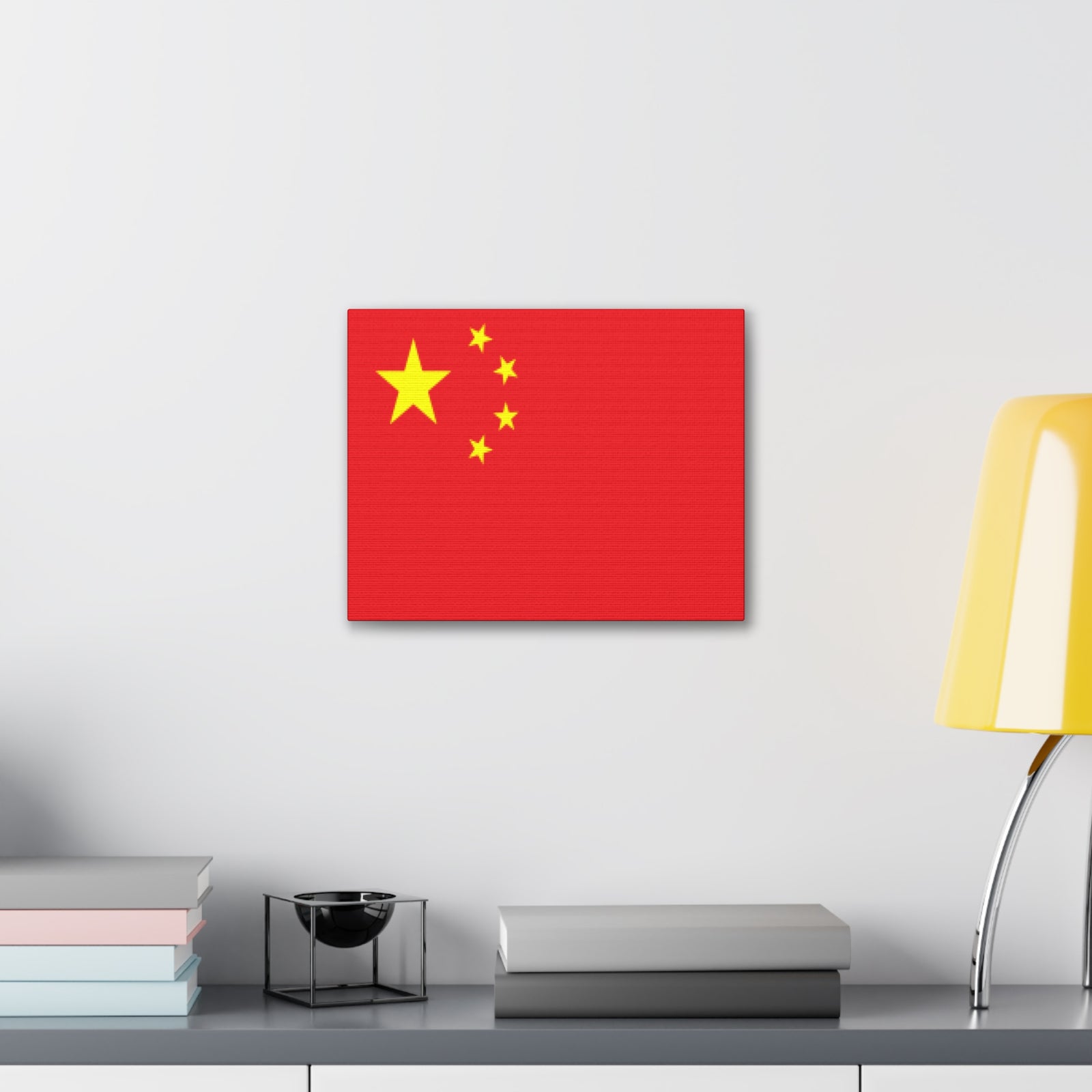 China Country Flag Canvas Vibrant Wall Art Unframed Home Decor-Express Your Love Gifts