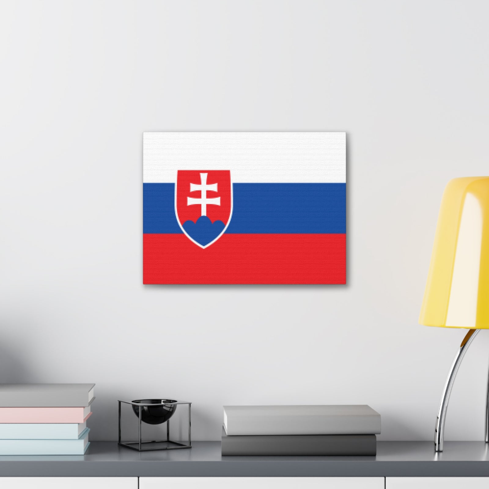 Slovakia Country Flag Canvas Vibrant Wall Art Unframed Home Decor-Express Your Love Gifts