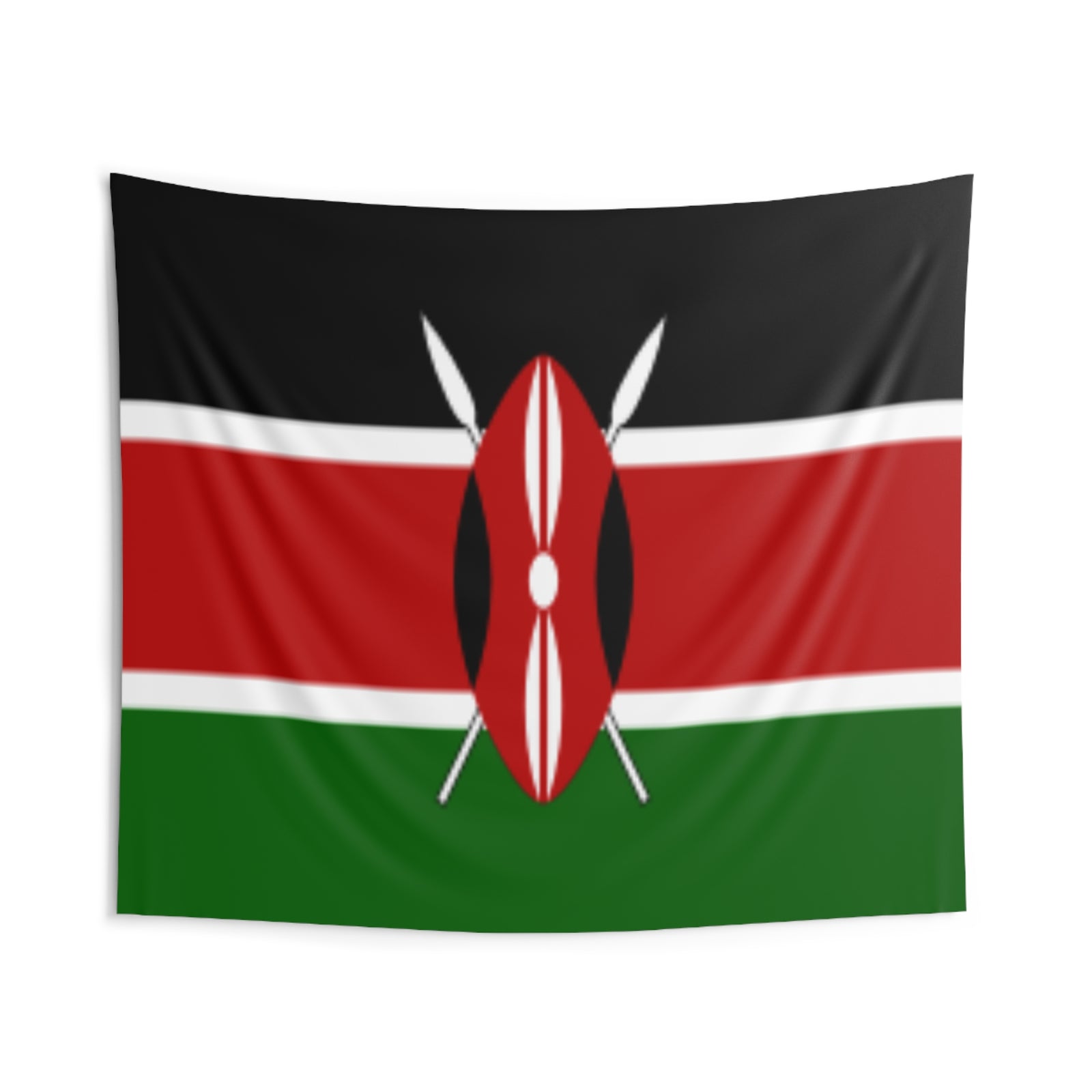 Kenya Country Flag Wall Hanging Tapestry-Express Your Love Gifts