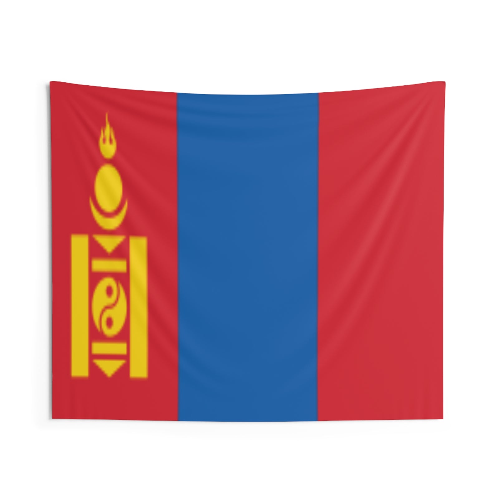 Mongolia Country Flag Wall Hanging Tapestry-Express Your Love Gifts