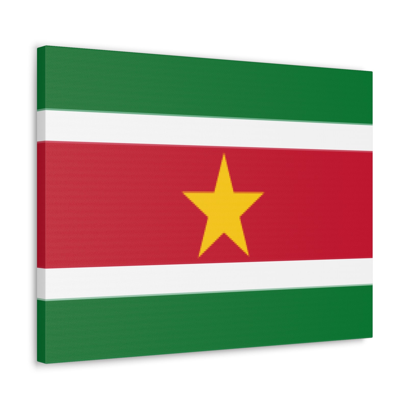 Suriname Country Flag Canvas Vibrant Wall Art Unframed Home Decor-Express Your Love Gifts