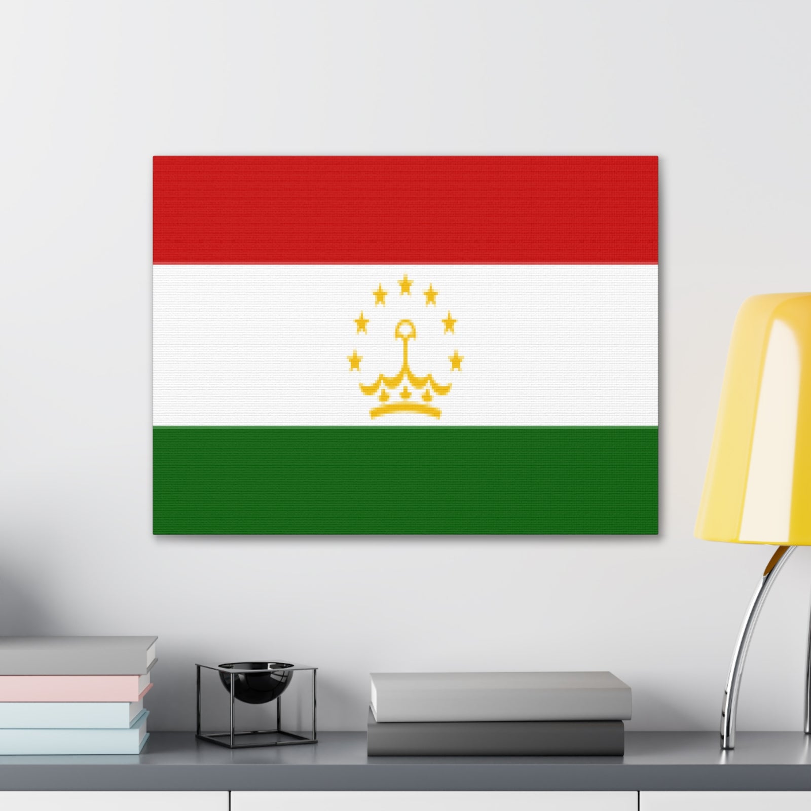 Tajikistan Country Flag Canvas Vibrant Wall Art Unframed Home Decor-Express Your Love Gifts