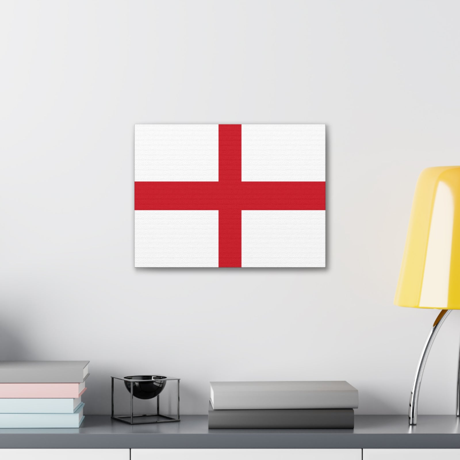 England Country Flag Canvas Vibrant Wall Art Unframed Home Decor-Express Your Love Gifts