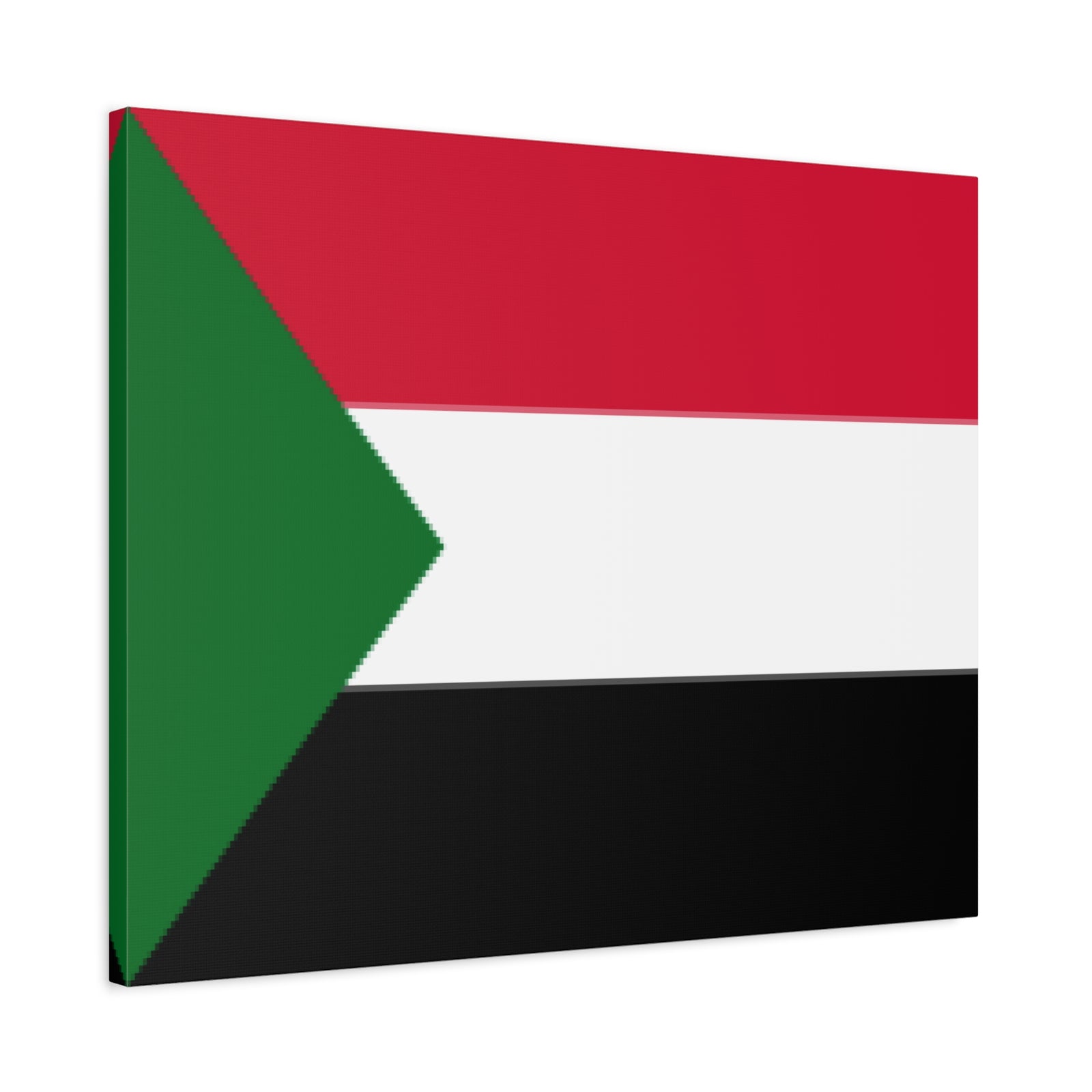 Sudan Country Flag Canvas Vibrant Wall Art Unframed Home Decor-Express Your Love Gifts