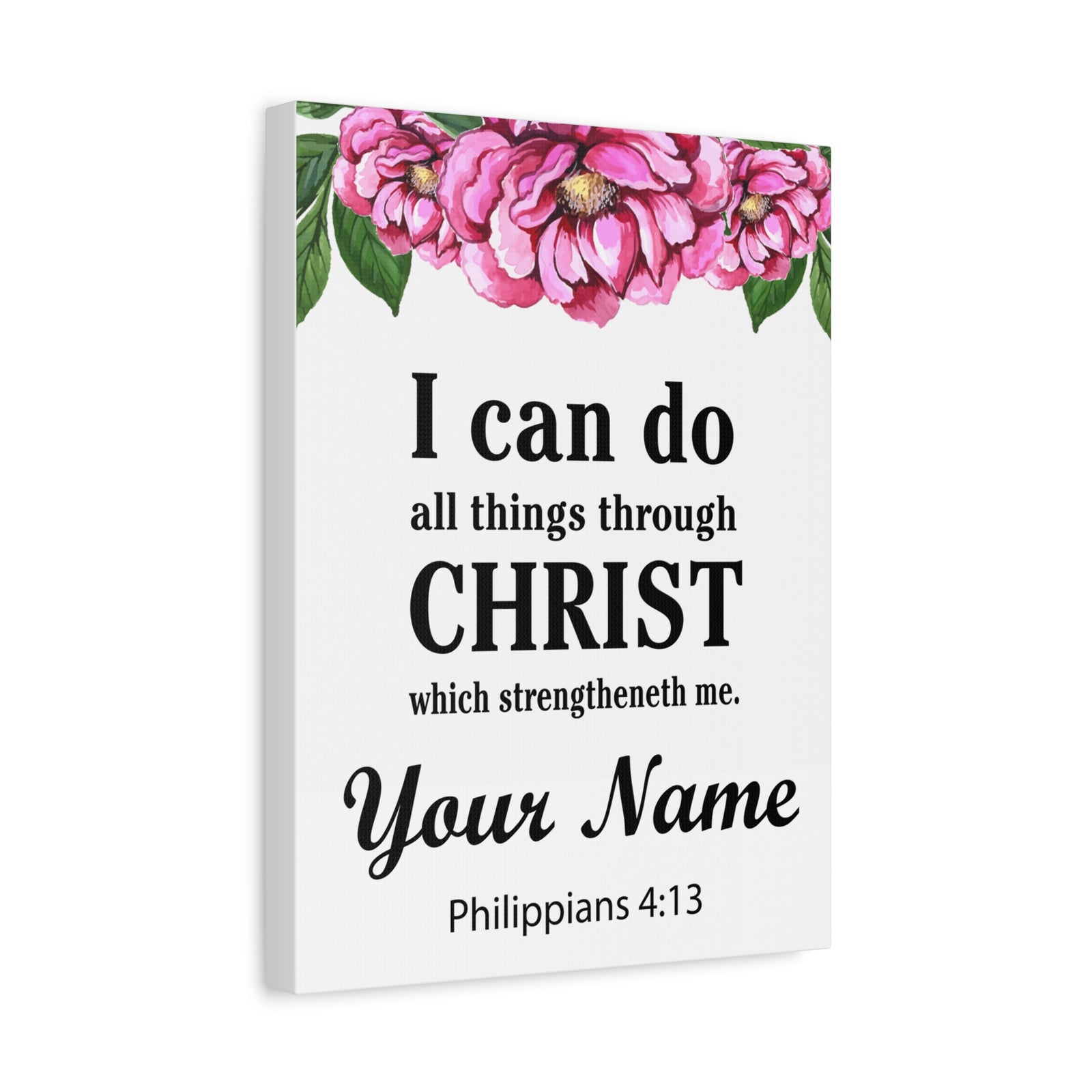 Personalized Philippians 4:13-Express Your Love Gifts