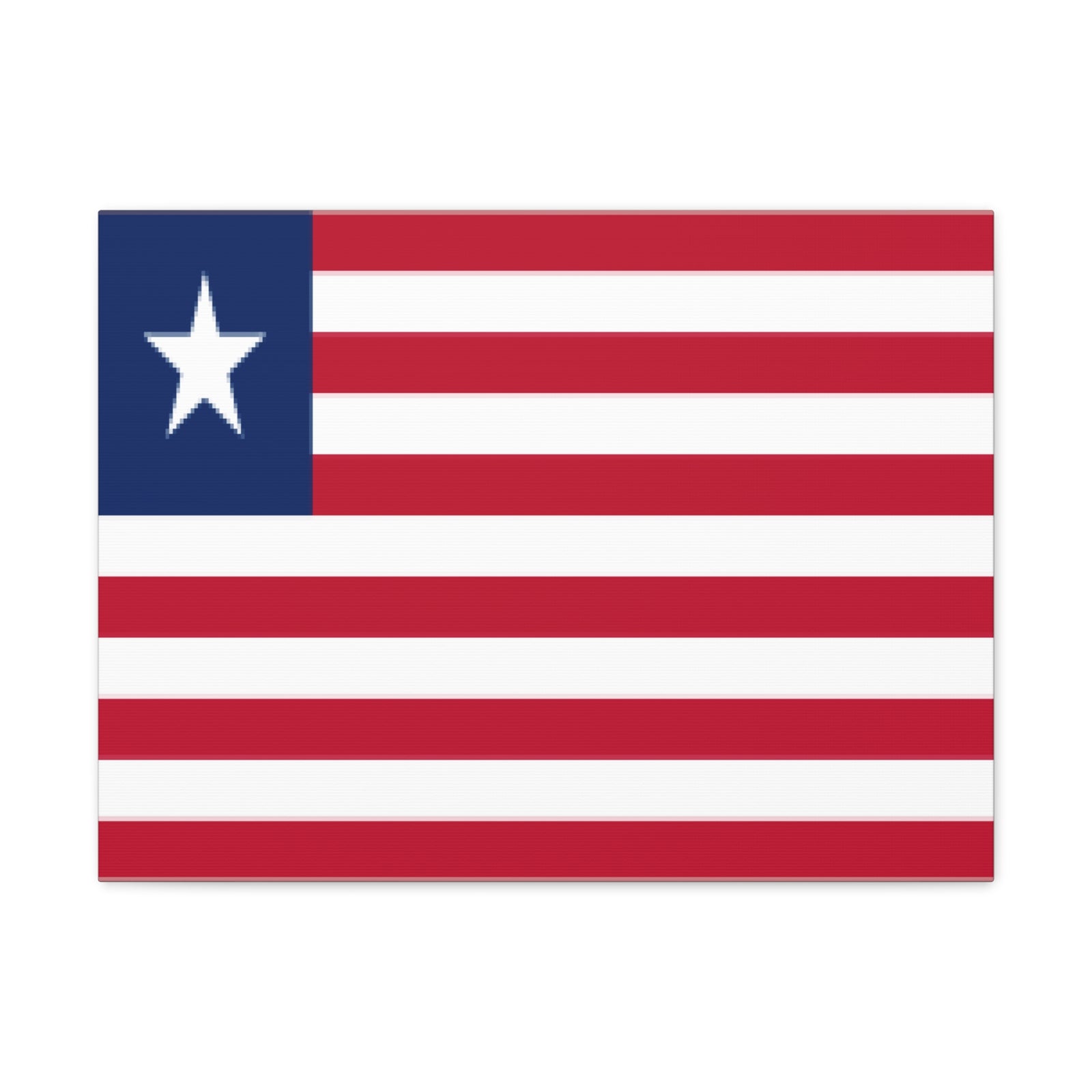 Liberia Country Flag Canvas Vibrant Wall Art Unframed Home Decor-Express Your Love Gifts