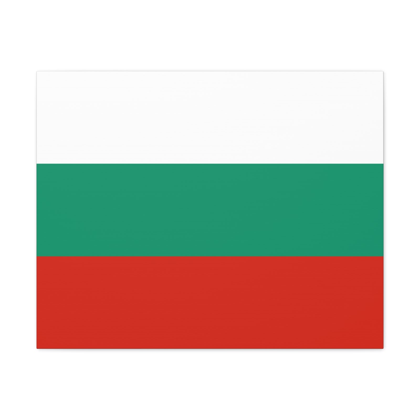 Bulgaria Country Flag Canvas Vibrant Wall Art Unframed Home Decor-Express Your Love Gifts