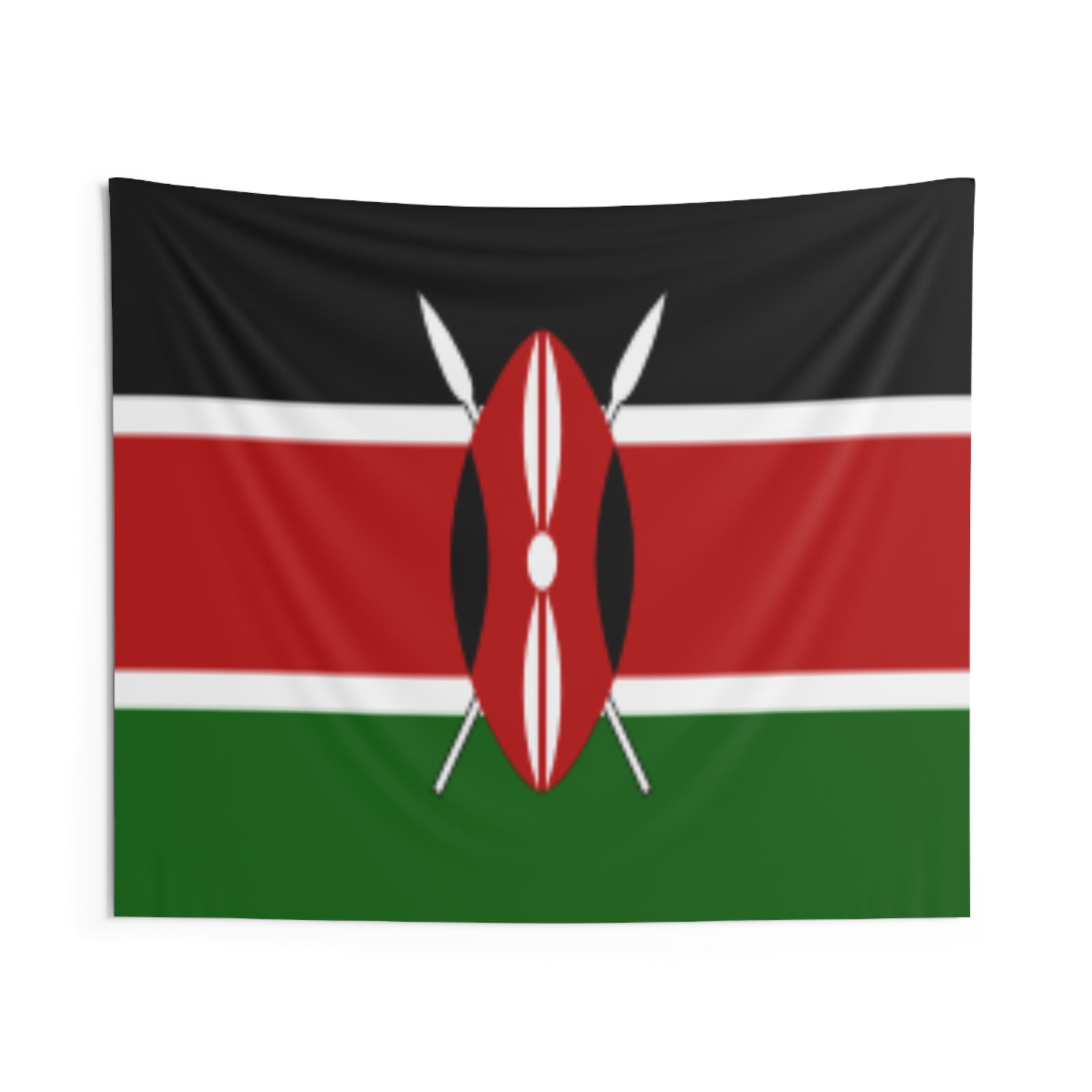 Kenya Country Flag Wall Hanging Tapestry-Express Your Love Gifts