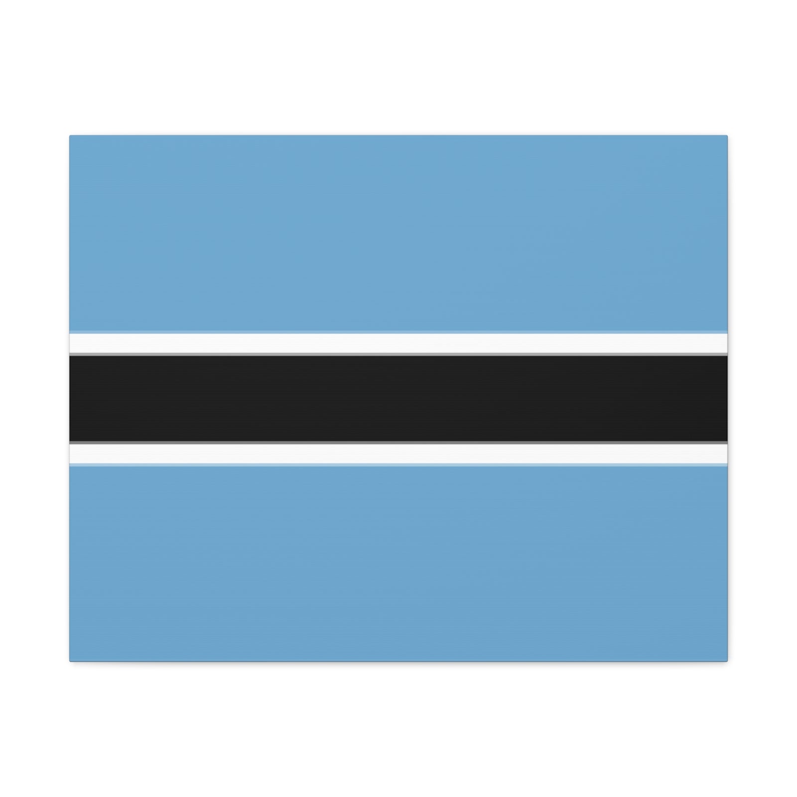 Botswana Country Flag Canvas Vibrant Wall Art Unframed Home Decor-Express Your Love Gifts