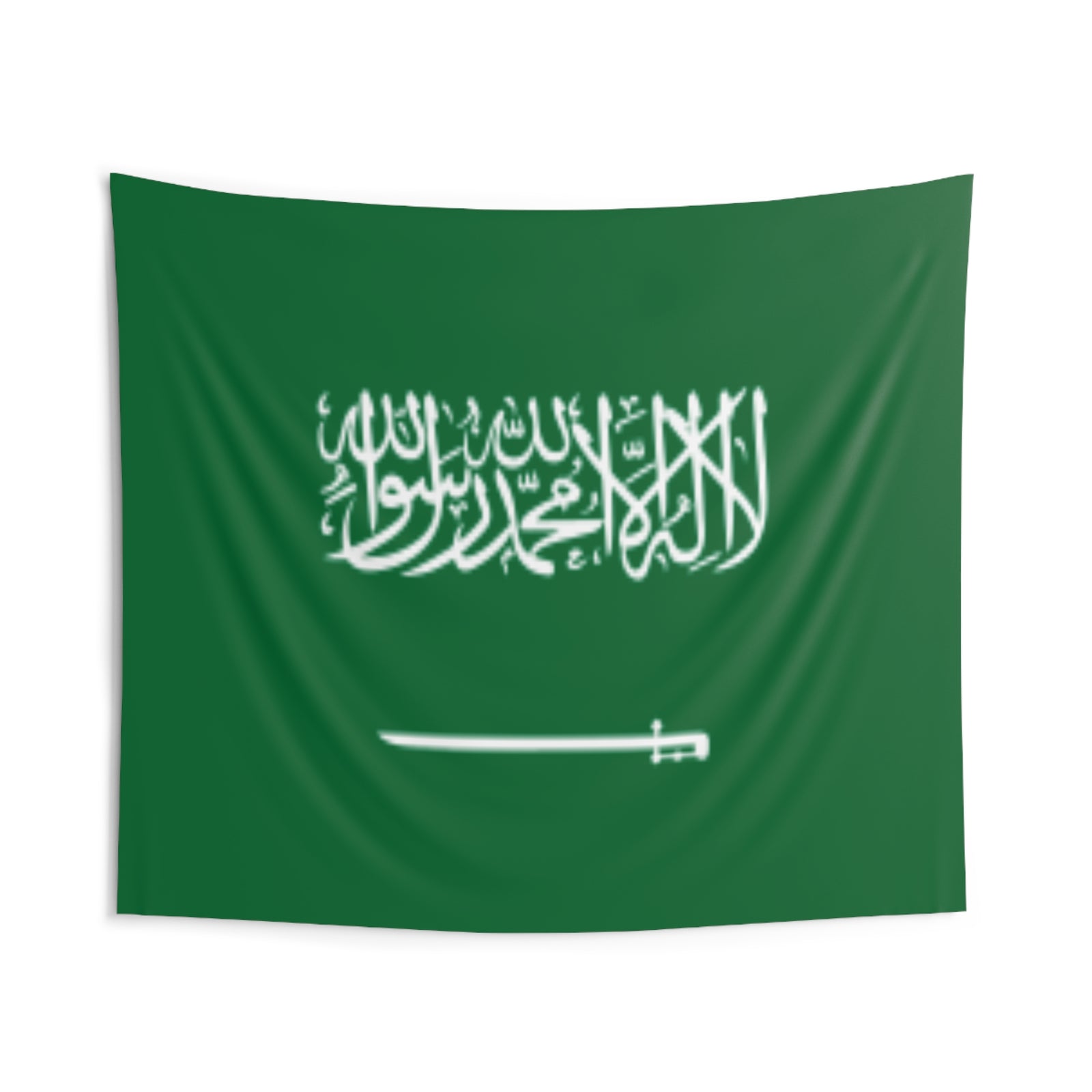 Saudi Arabia Country Flag Wall Hanging Tapestry-Express Your Love Gifts