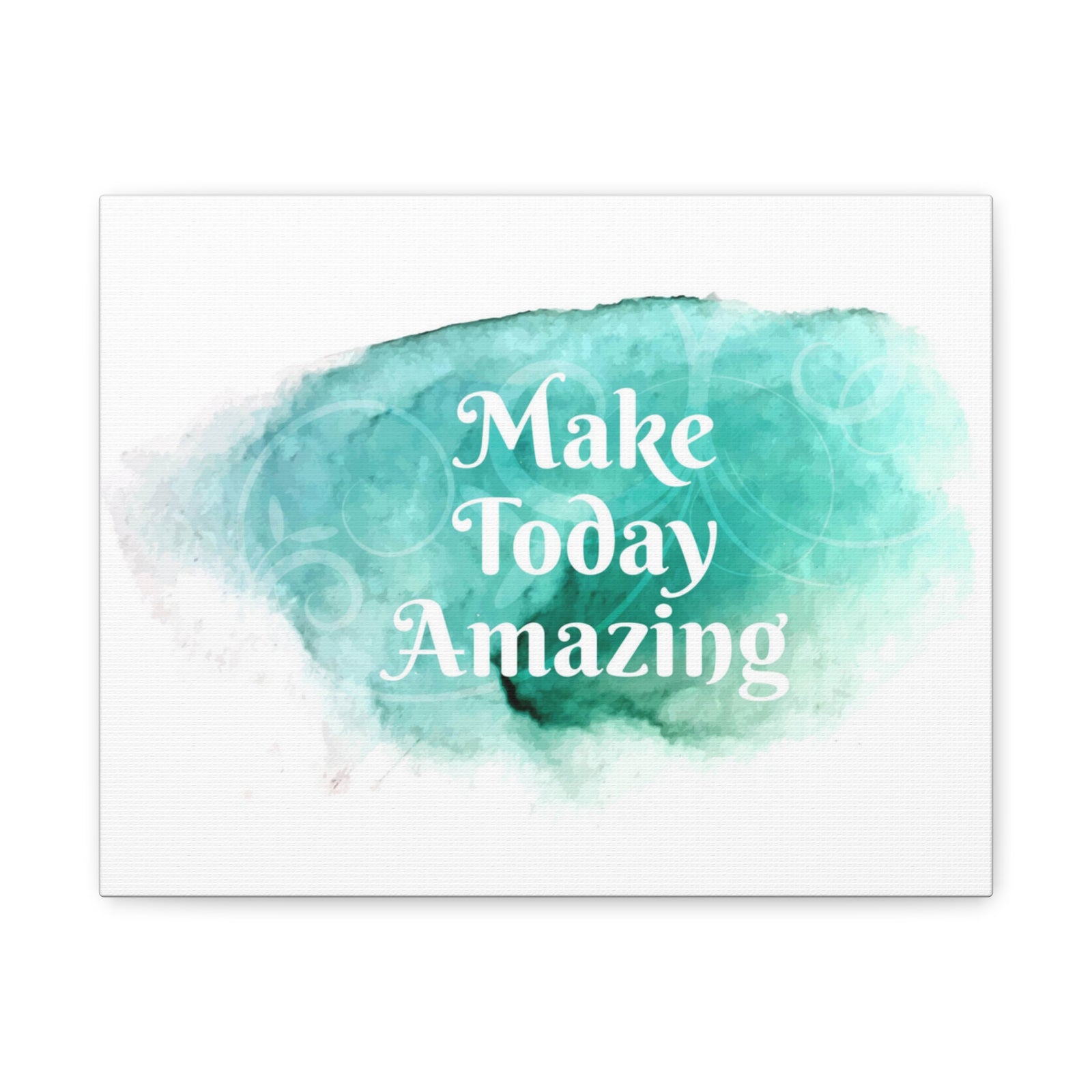 Make Today Amazing Inspirational Quote Canvas Wall Art Motivational Motto Inspiring Prints Artwork Decor Ready to Hang-Express Your Love Gifts