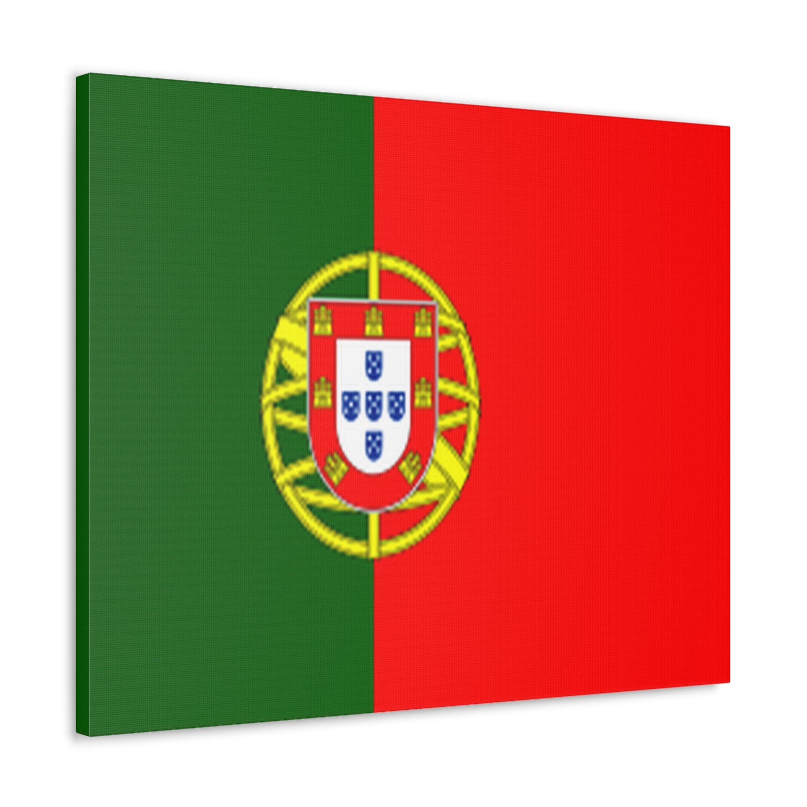 Portugal Country Flag Canvas Vibrant Wall Art Unframed Home Decor-Express Your Love Gifts