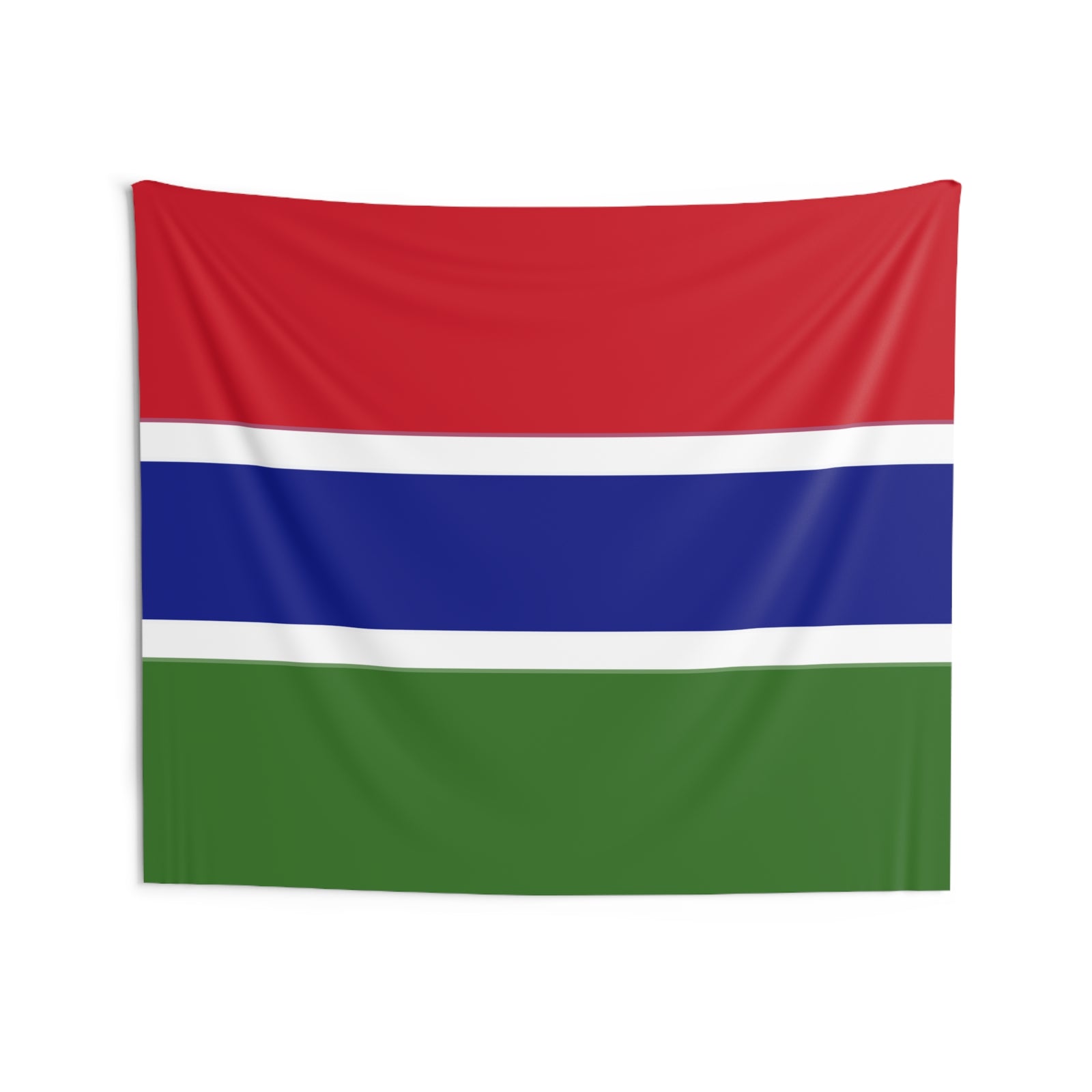 Gambia Country Flag Wall Hanging Tapestry-Express Your Love Gifts