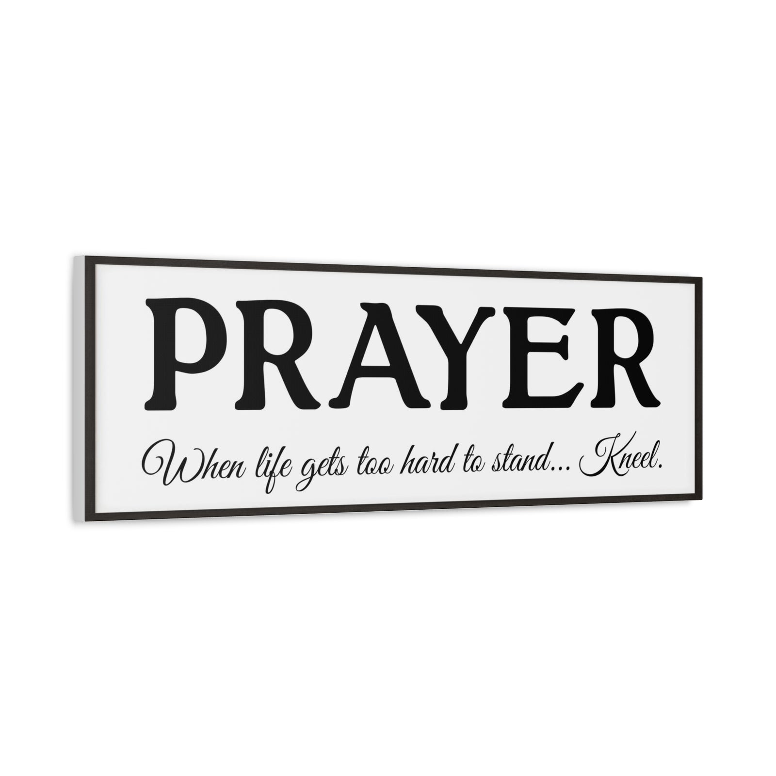 Scripture Walls Prayer White Bible Verse Canvas Christian Wall Art Ready to Hang Unframed-Express Your Love Gifts