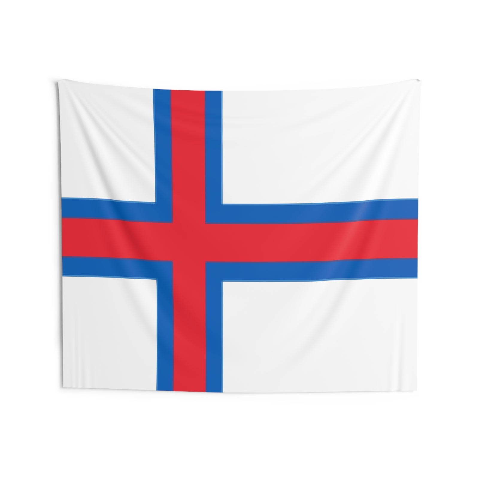 Faroe Islands Country Flag Wall Hanging Tapestry-Express Your Love Gifts