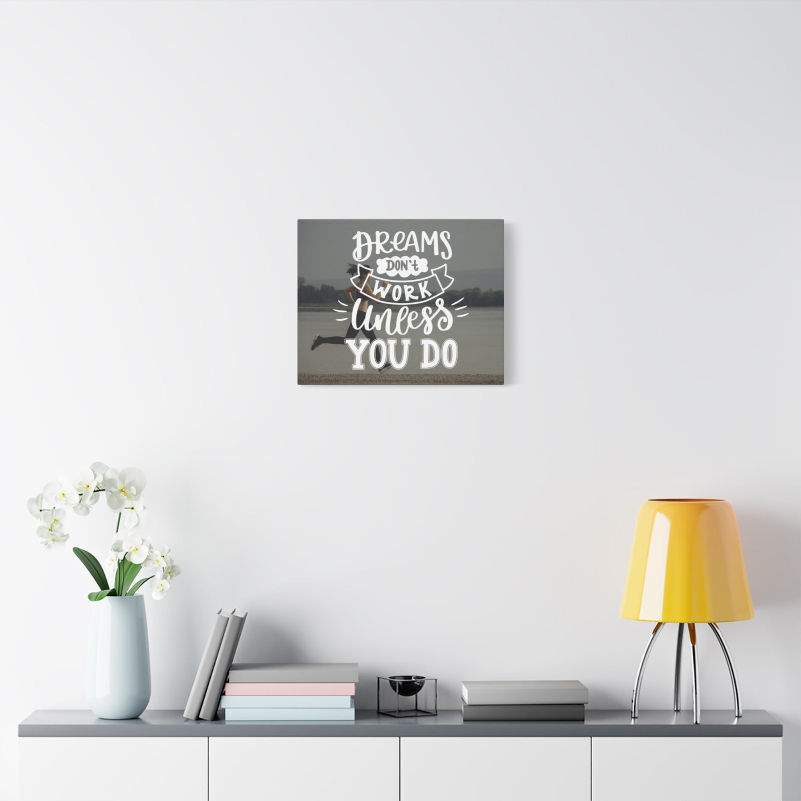 Inspirational Quote Canvas Dreams Wall Art Motivational Motto Inspiring Prints Artwork Decor Ready to Hang-Express Your Love Gifts