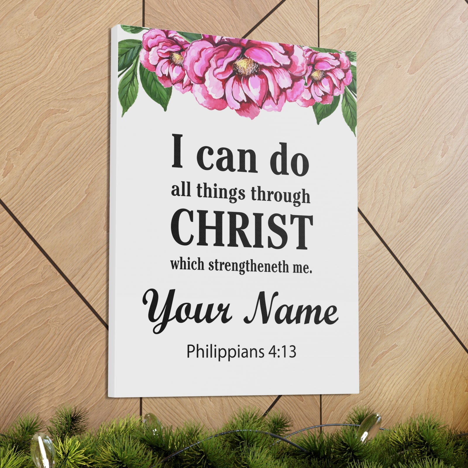 Personalized Philippians 4:13-Express Your Love Gifts